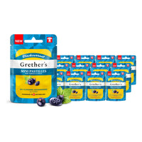Grether’s Blackcurrant Mini Pastillen 12 x 30g