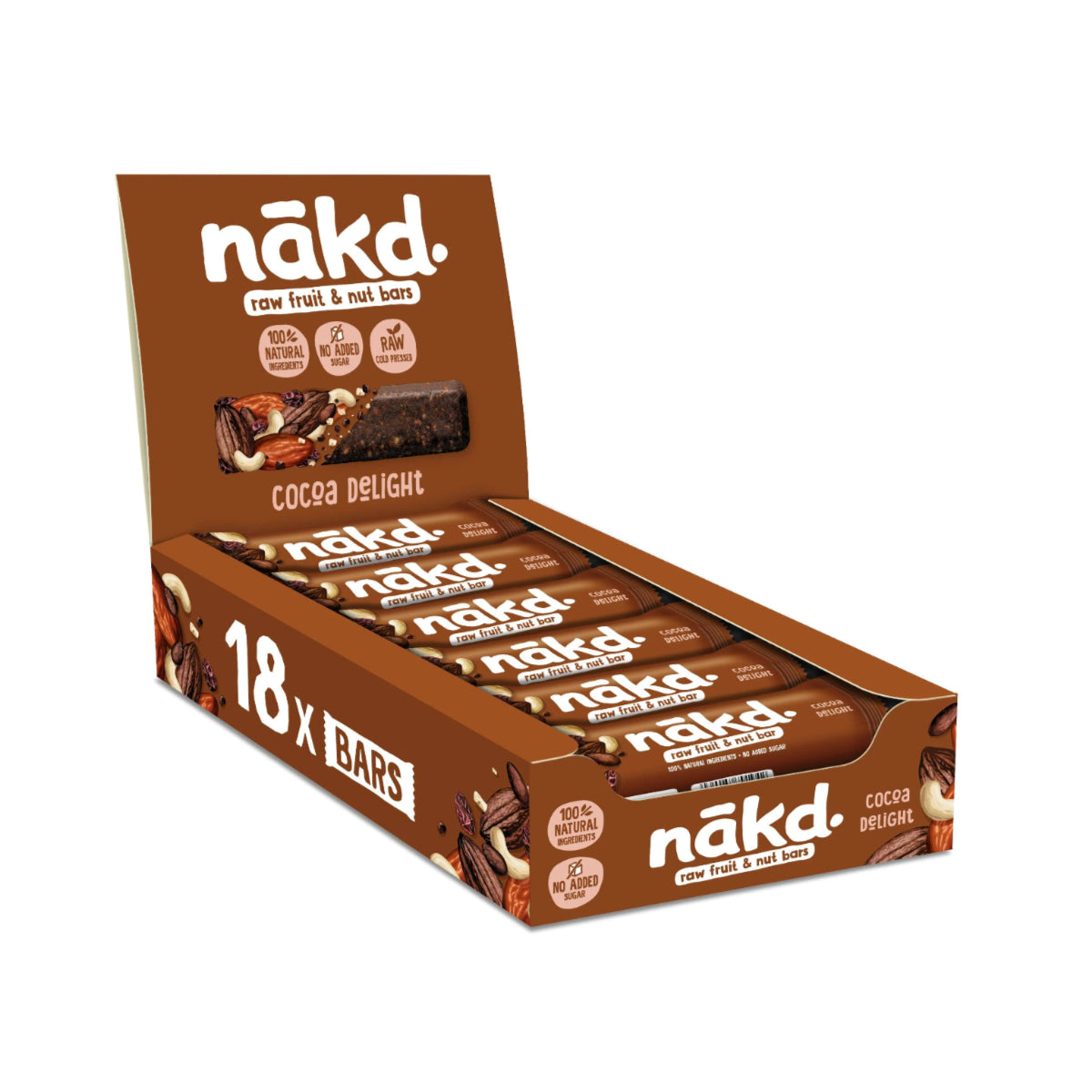 Barres Délices au Cacao 18 x 35 g
