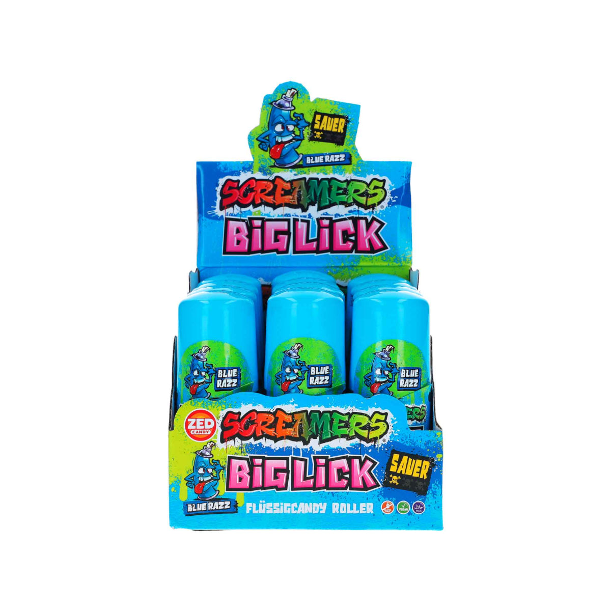 Big Lick Screamers Blue Razz 12 x 60 ml