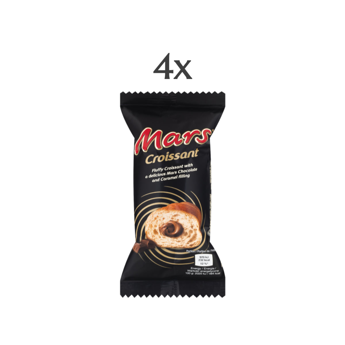 Mars Croissants 4er Pack - 192g