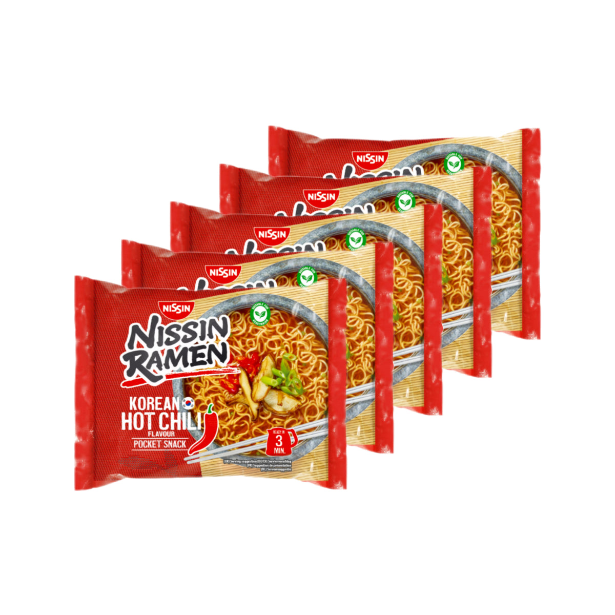 Ramen Korean Chili 5 x 65g