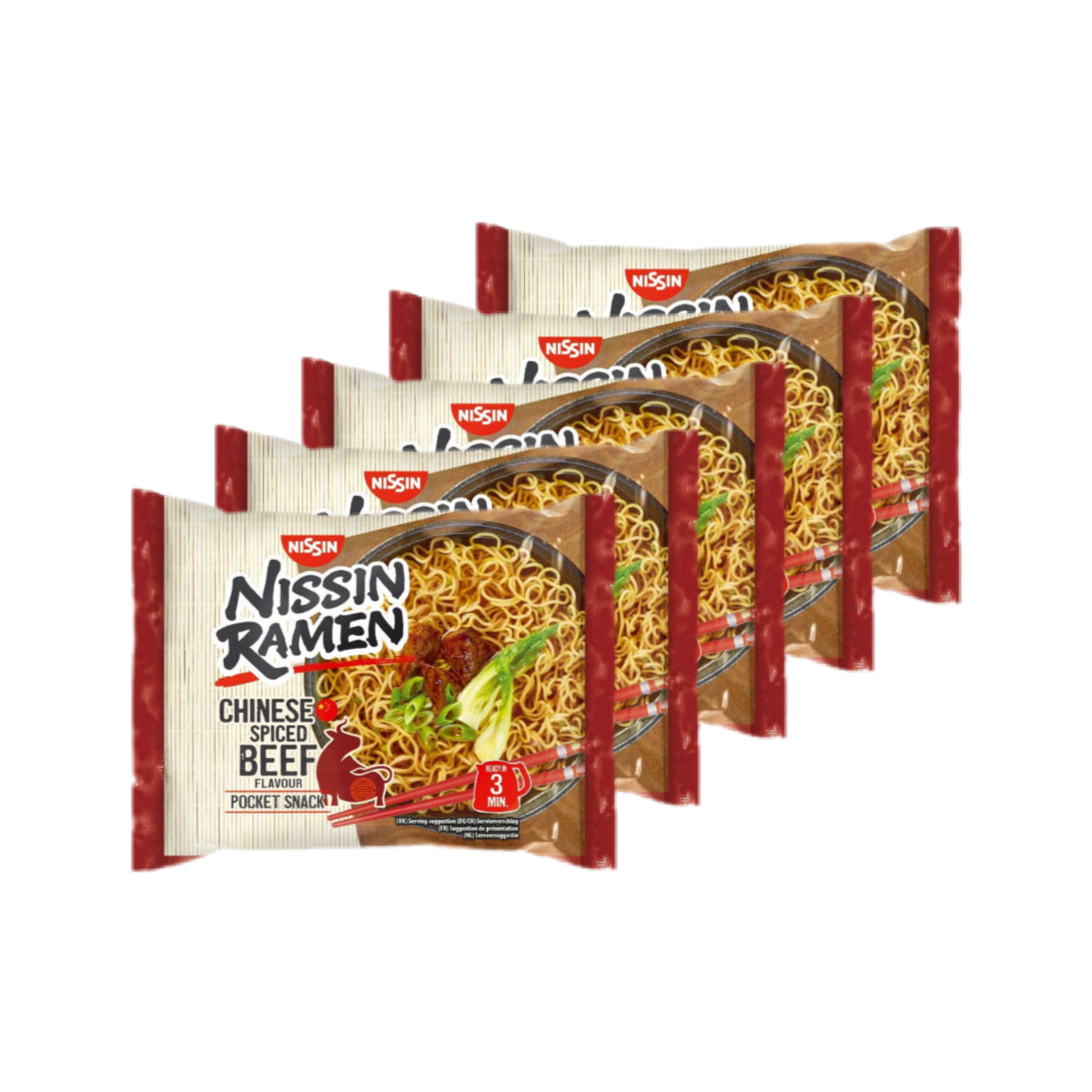 Ramen China Beef 5 x 67g
