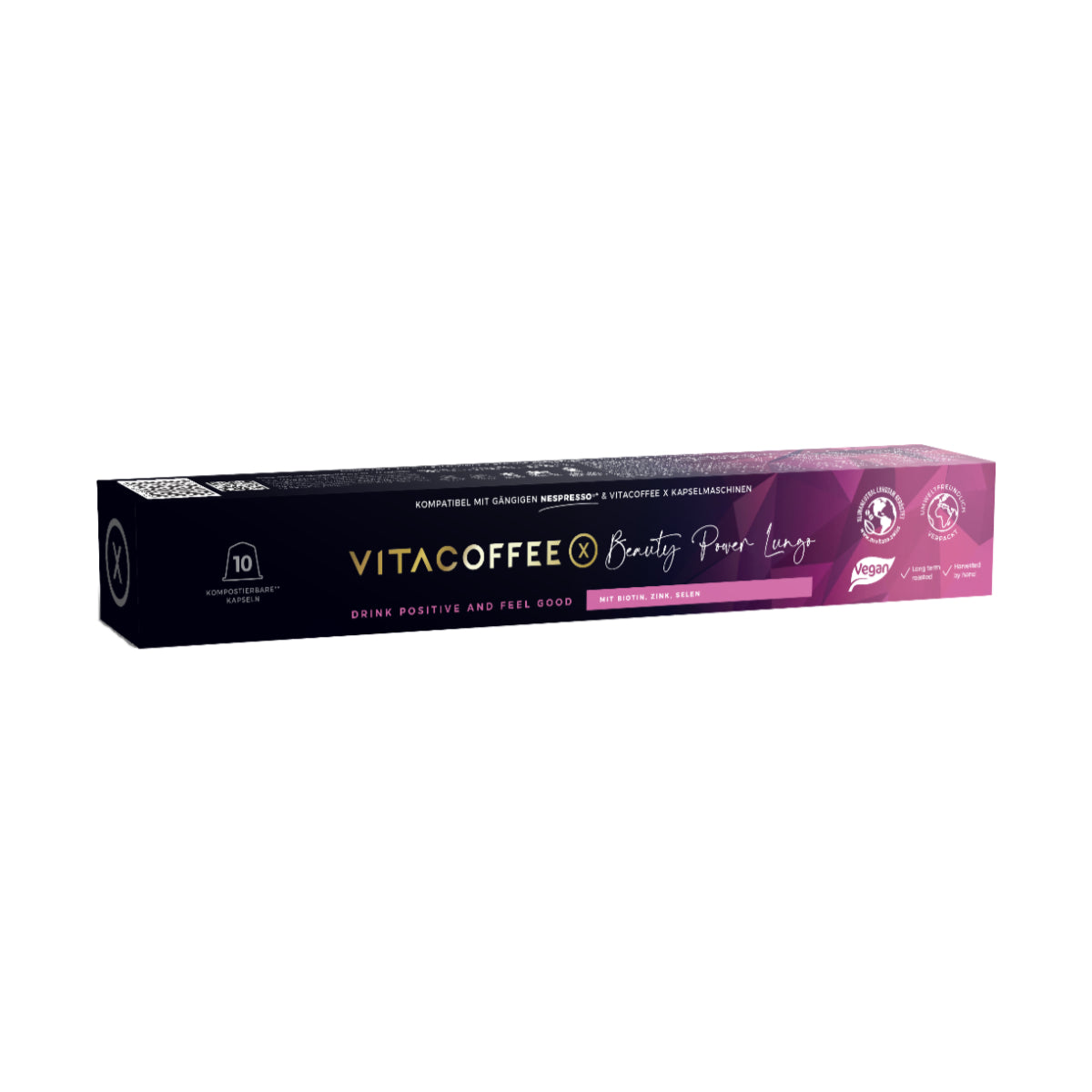 Kaffeekapseln Beauty Power Lungo - 10er Pack
