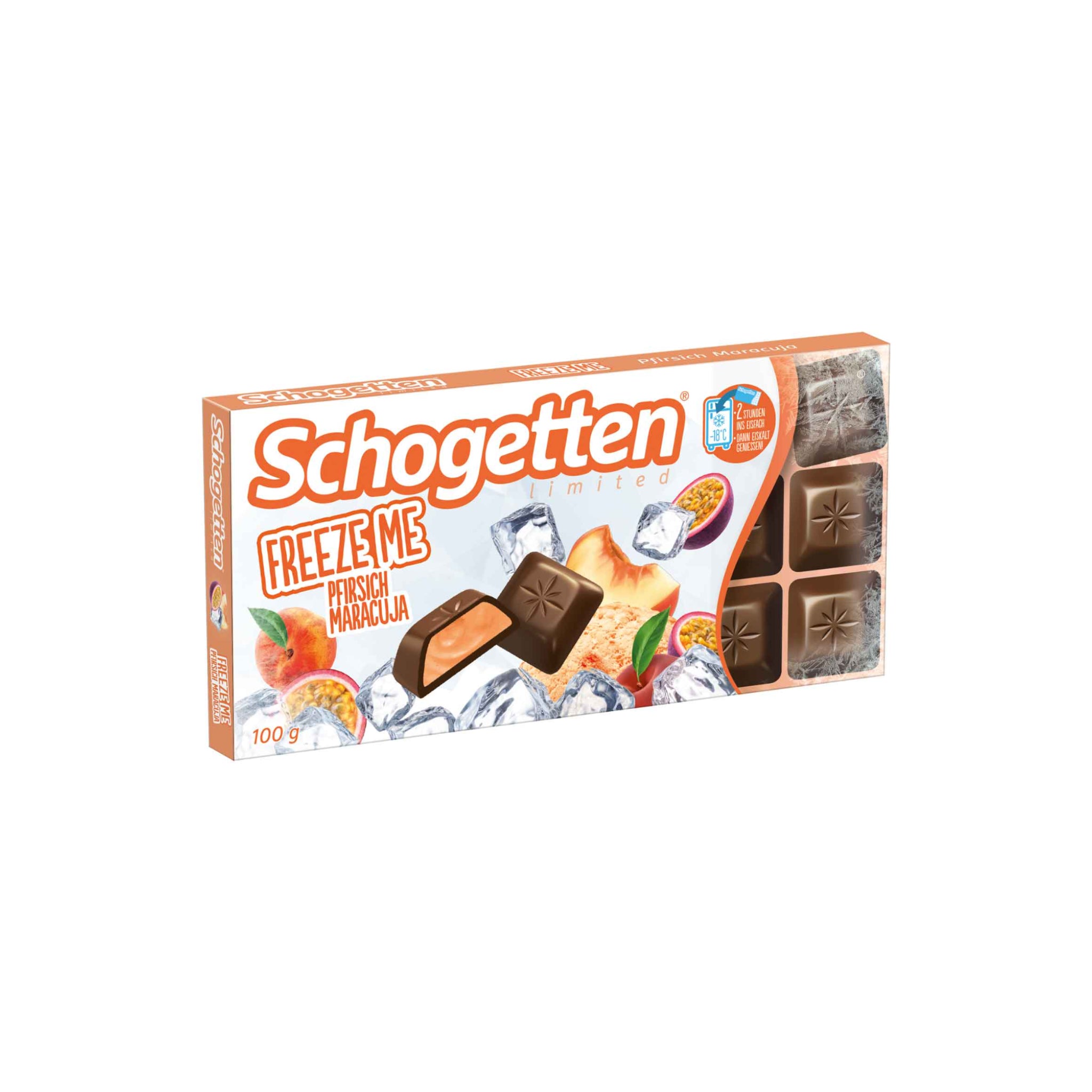 Schogetten Freeze Me - Peach Passion Fruit 100g