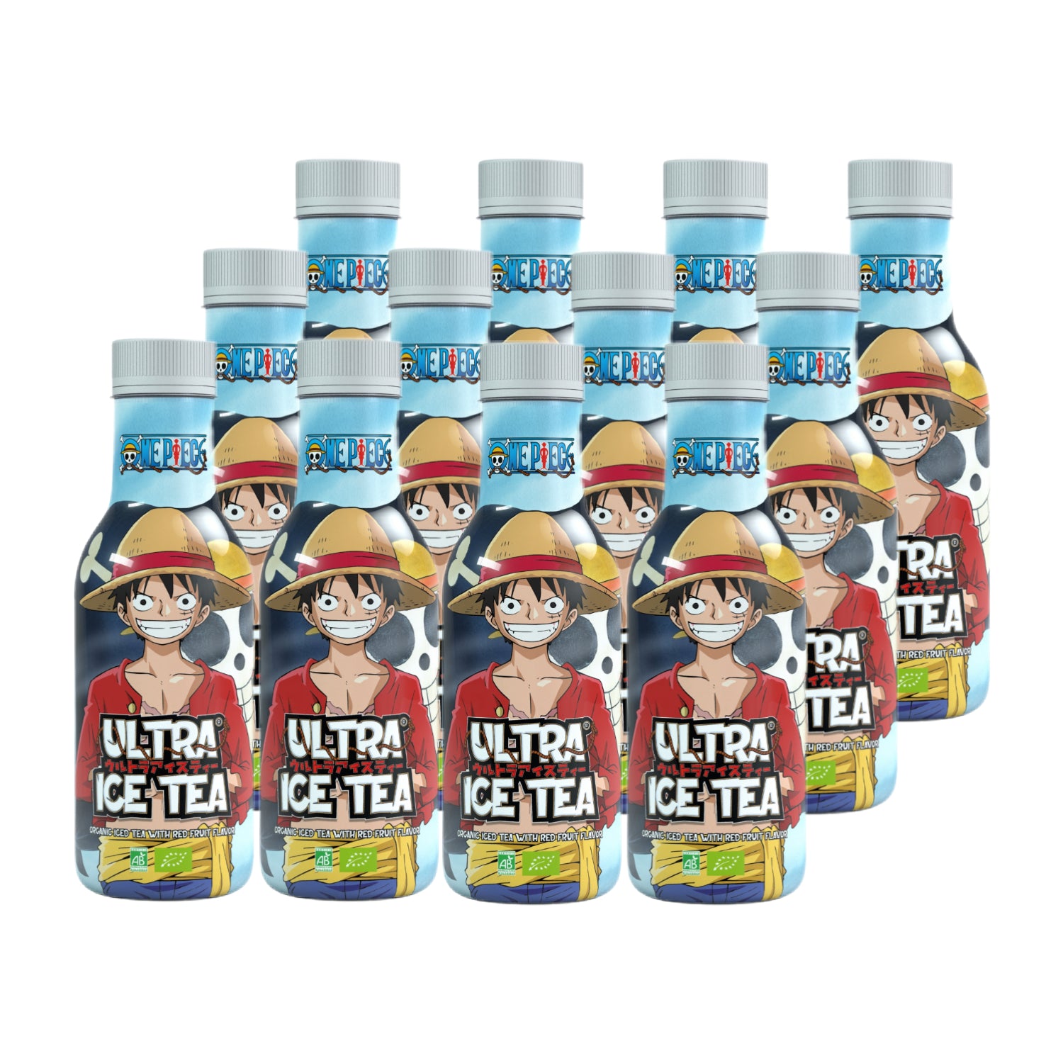 Ultra Ice Tea - Luffy Rote Früchte Bio 12 x 500ml