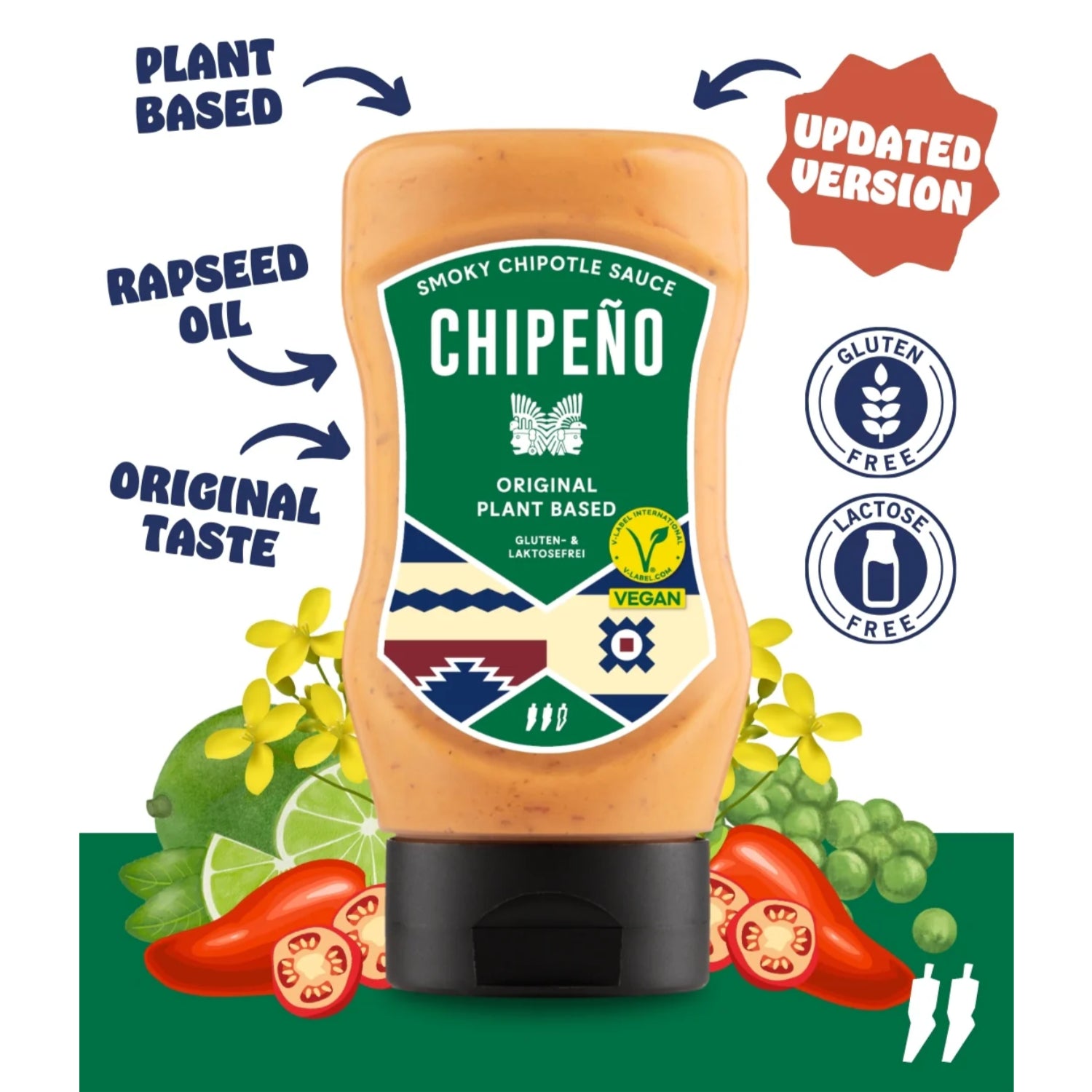 Chipeño Sauce Plant Based 300ml