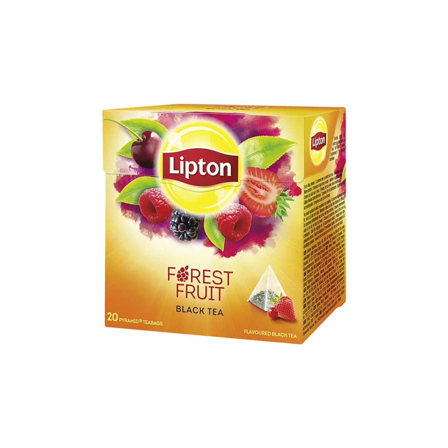 Lipton Black Tea Forest Fruit 20er Pack - 34g