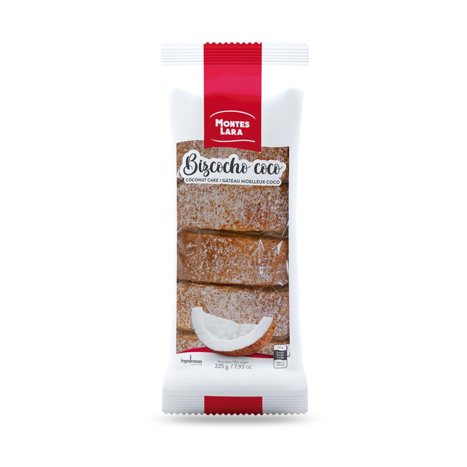 Kokos-Biskuit Bizcocho Coco 225g