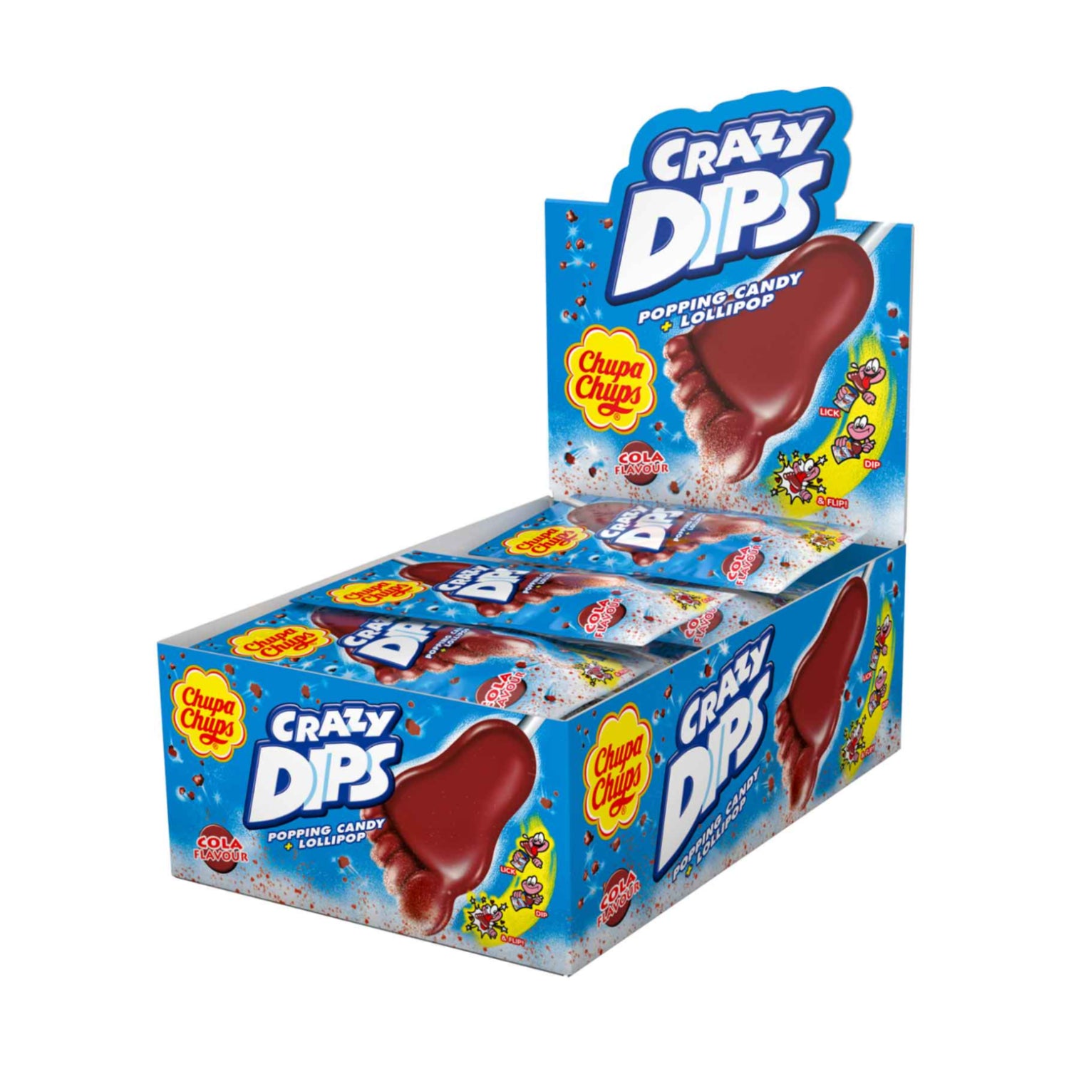 Chupa Chups Crazy Dips Cola 24 x 14g