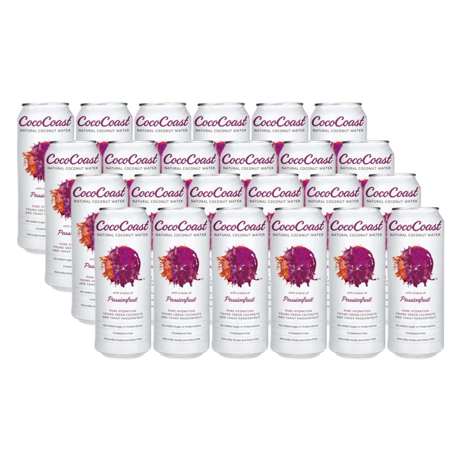 Coconut Water Sparkling Passionsfrucht 24 x 320ml
