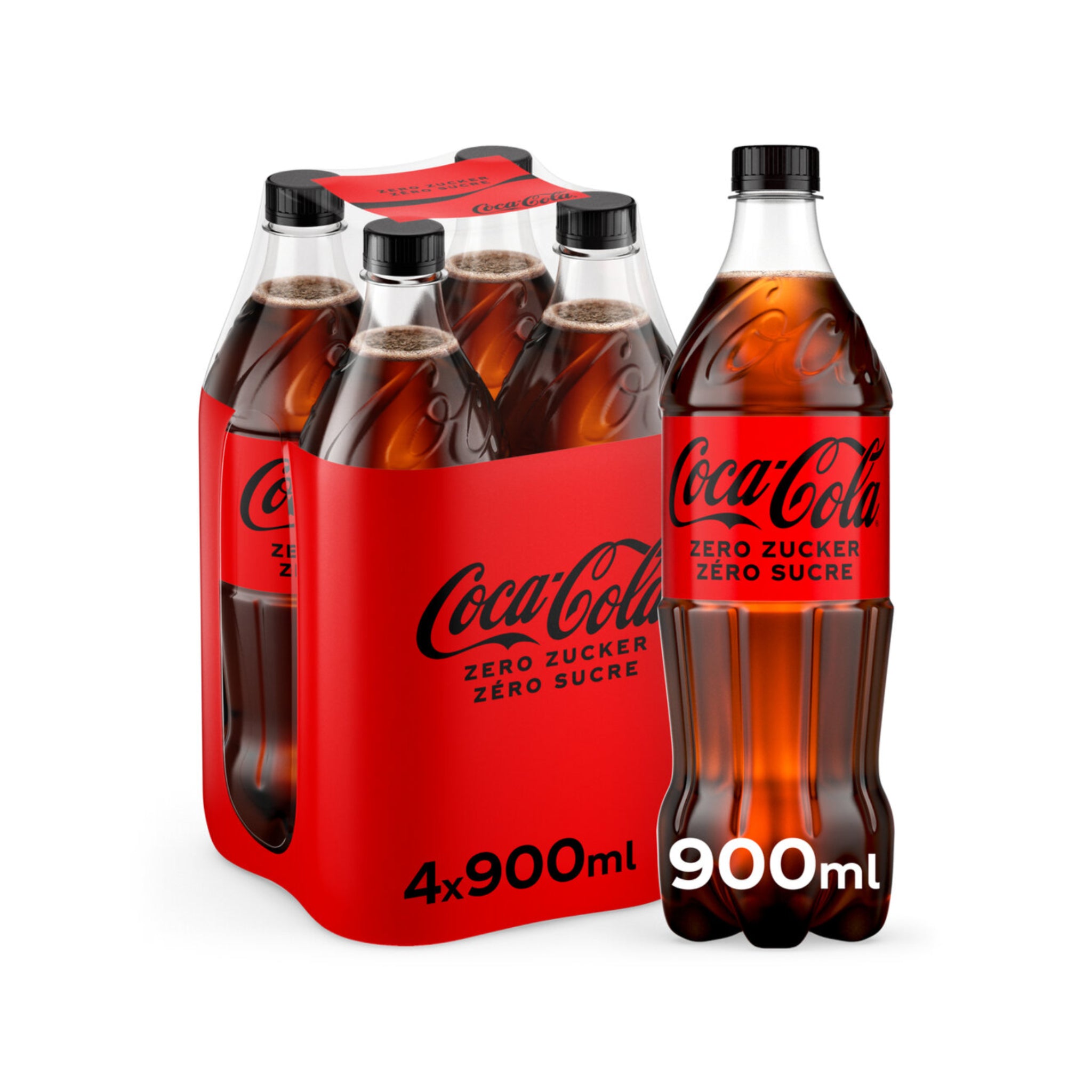 Coca Cola Zero 4 x 900ml