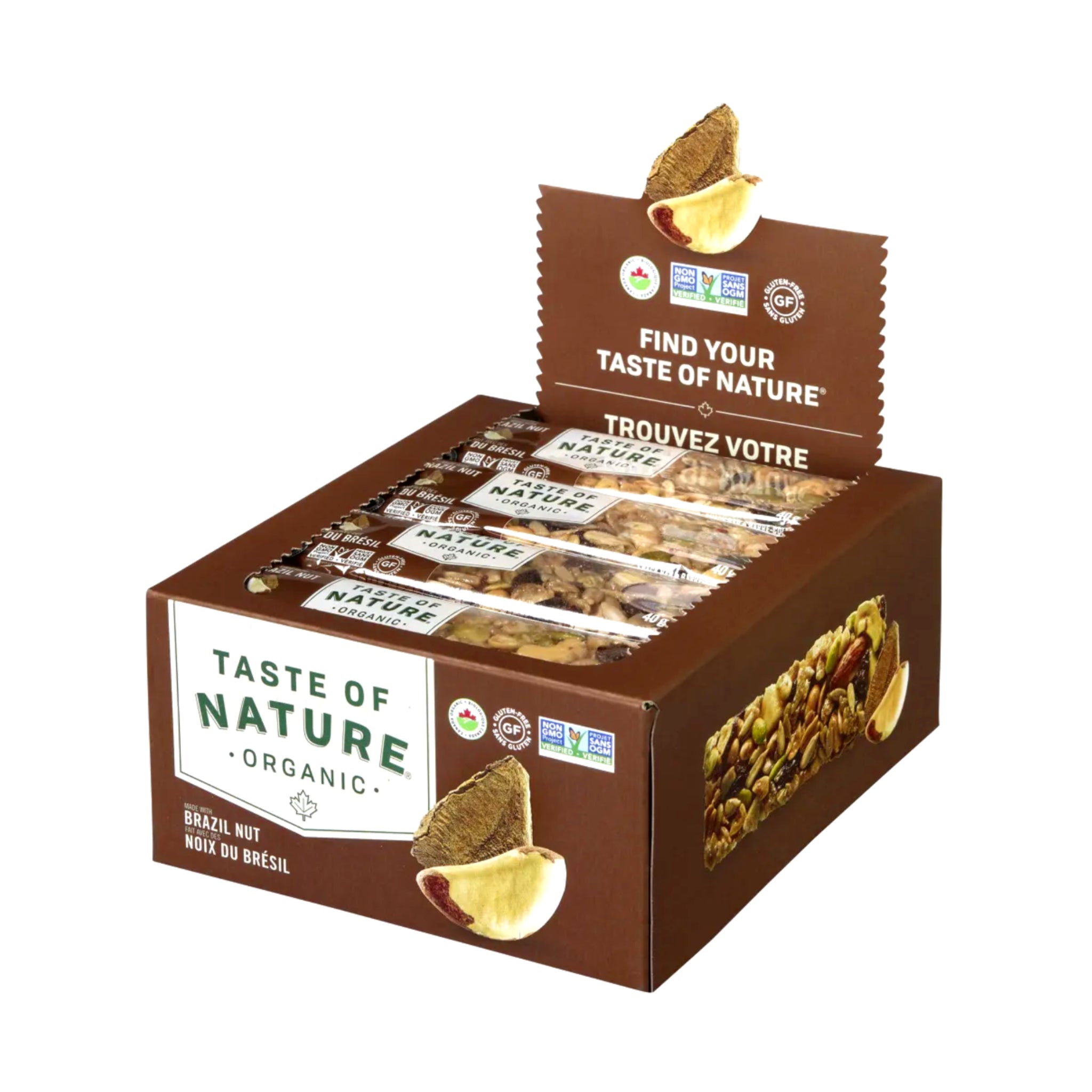 Brazil Nut Organic Bar 16 x 40g 