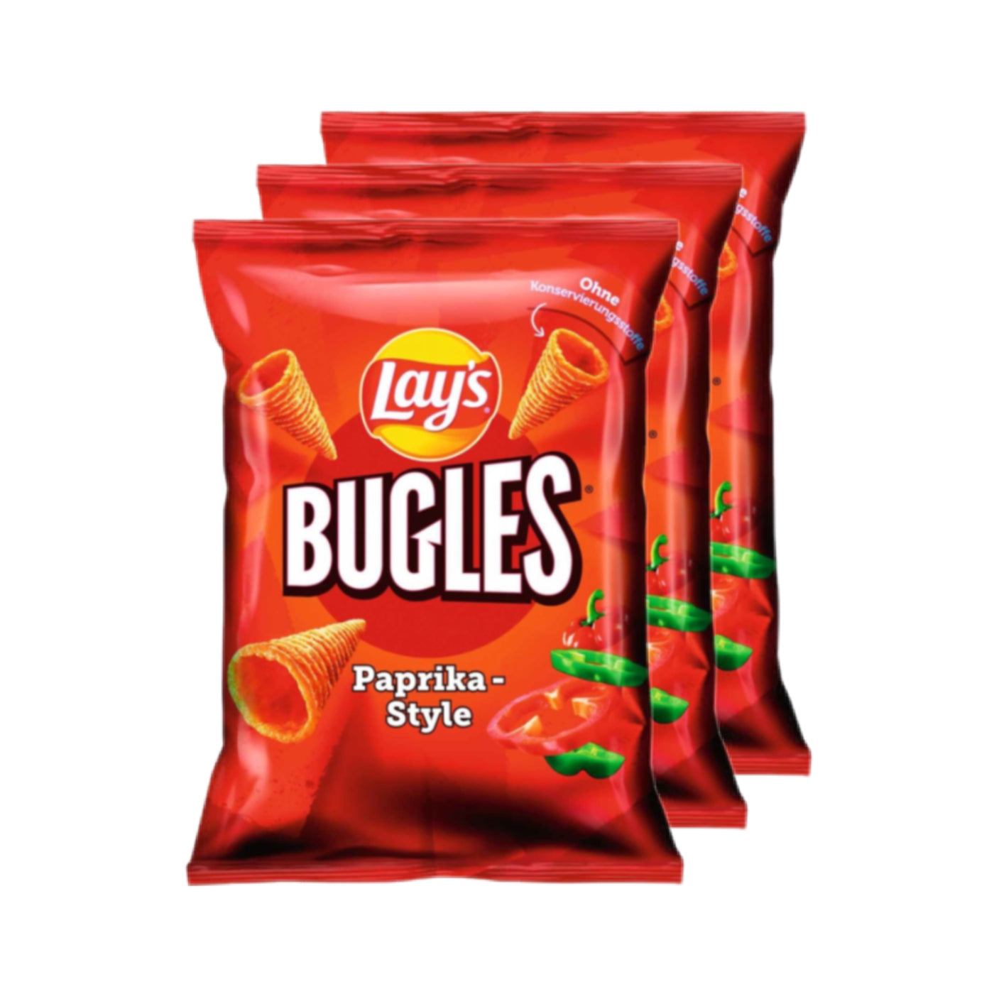 Chips Bugles Paprika 3 x 75g