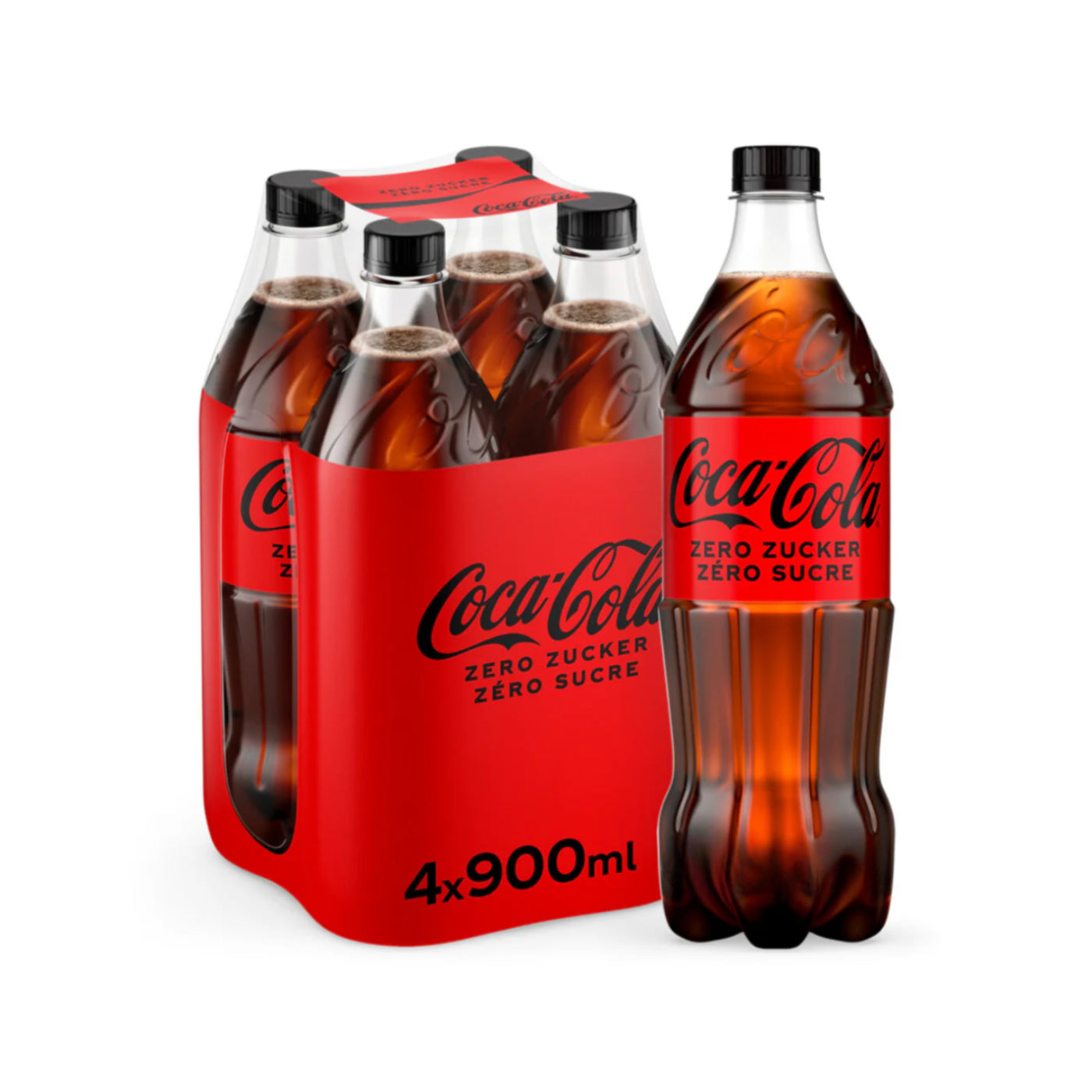 Coca-Cola Zéro 4 x 900 ml