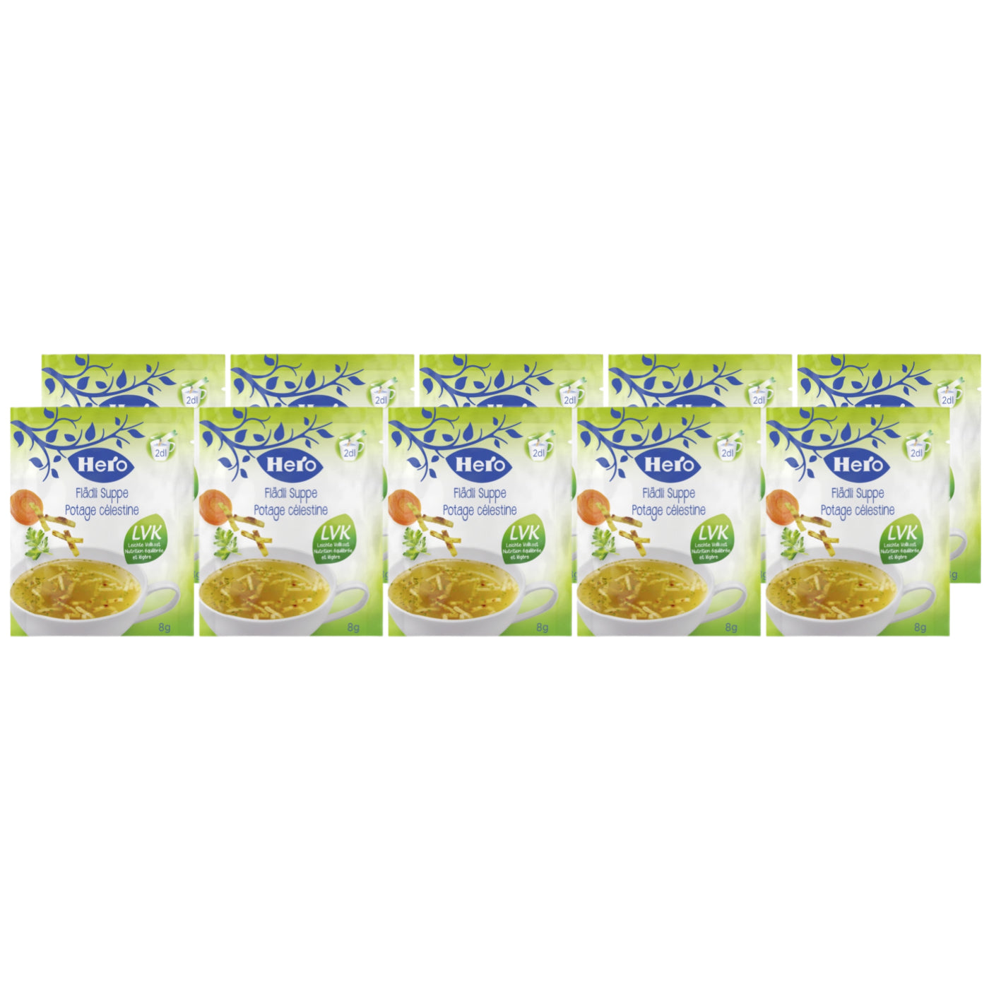 Flädlisuppe Einzelportion 10 x 8g