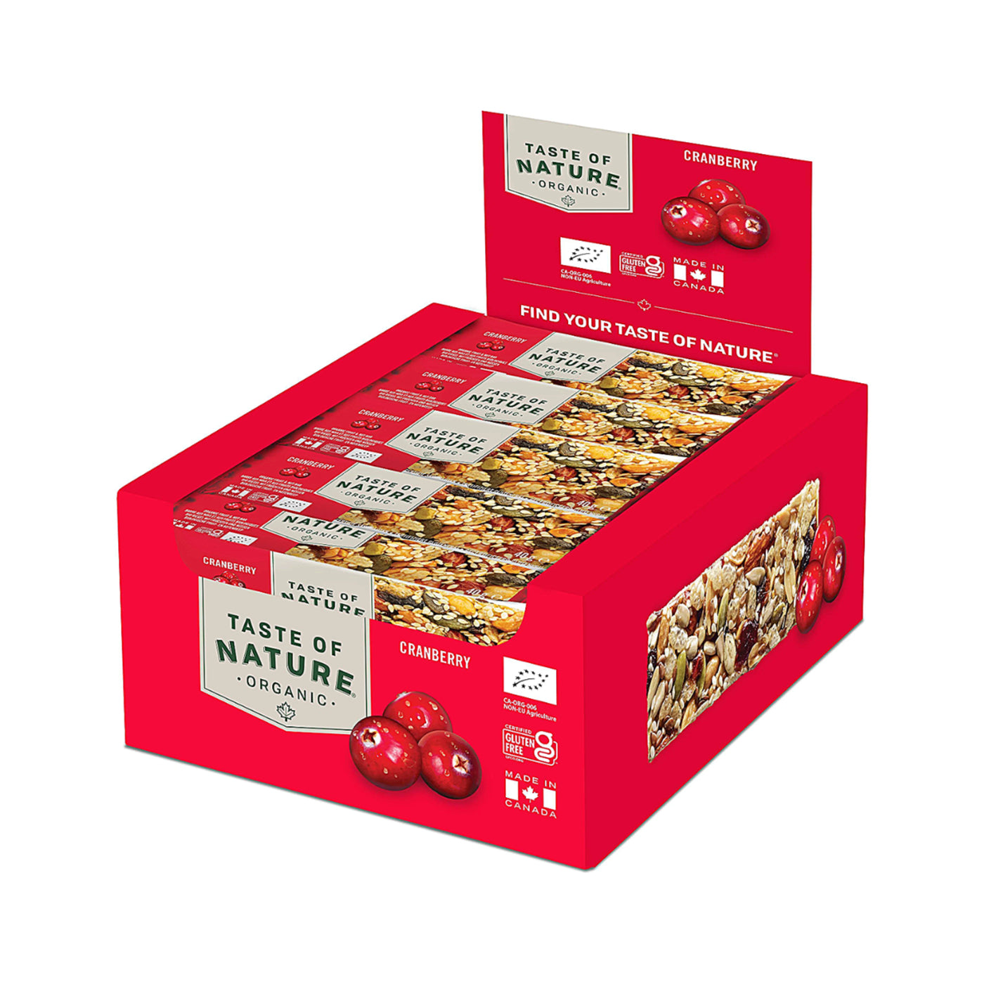 Riegel Cranberry Bio 16 x 40g