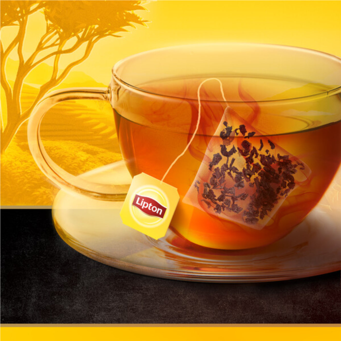 Thé noir Lipton English Breakfast, paquet de 20 sachets de 46 g