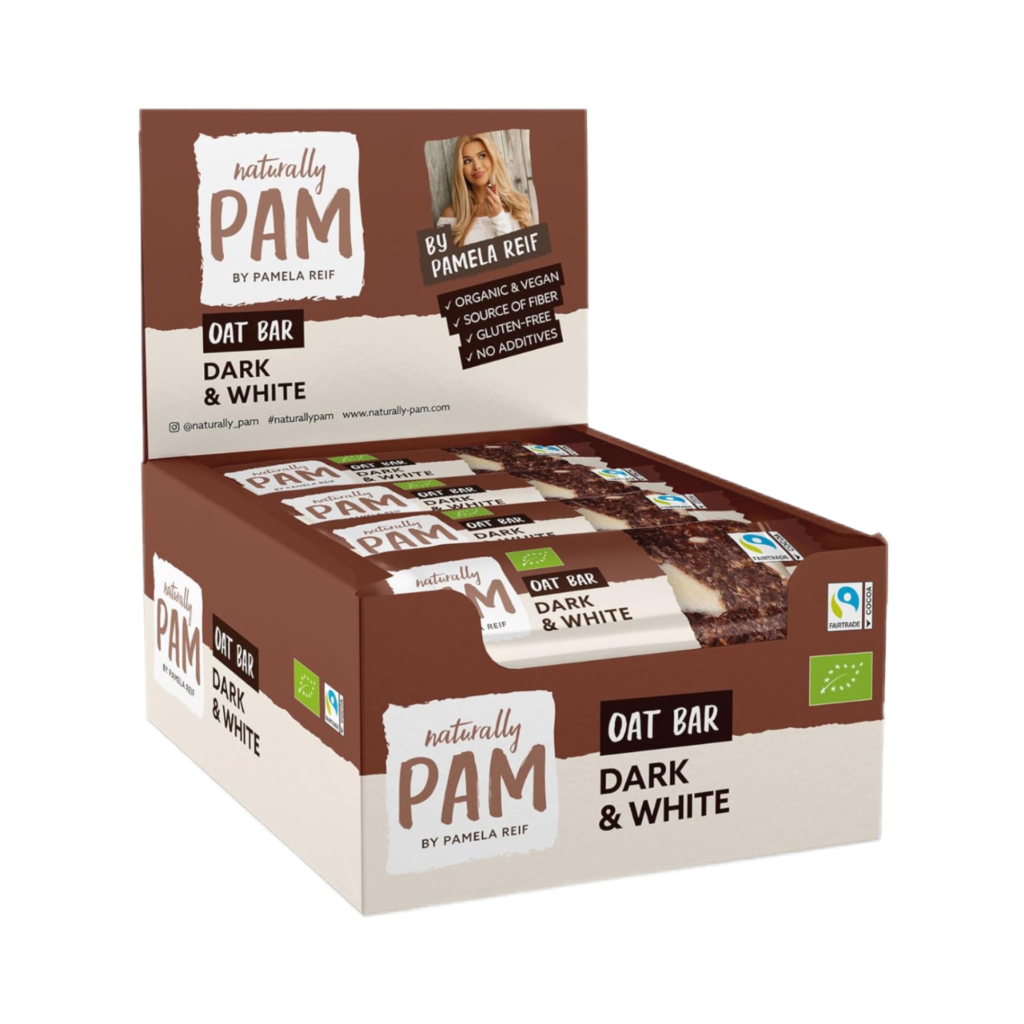 Riegel Hafer Dark & White Bio 12 x 40g