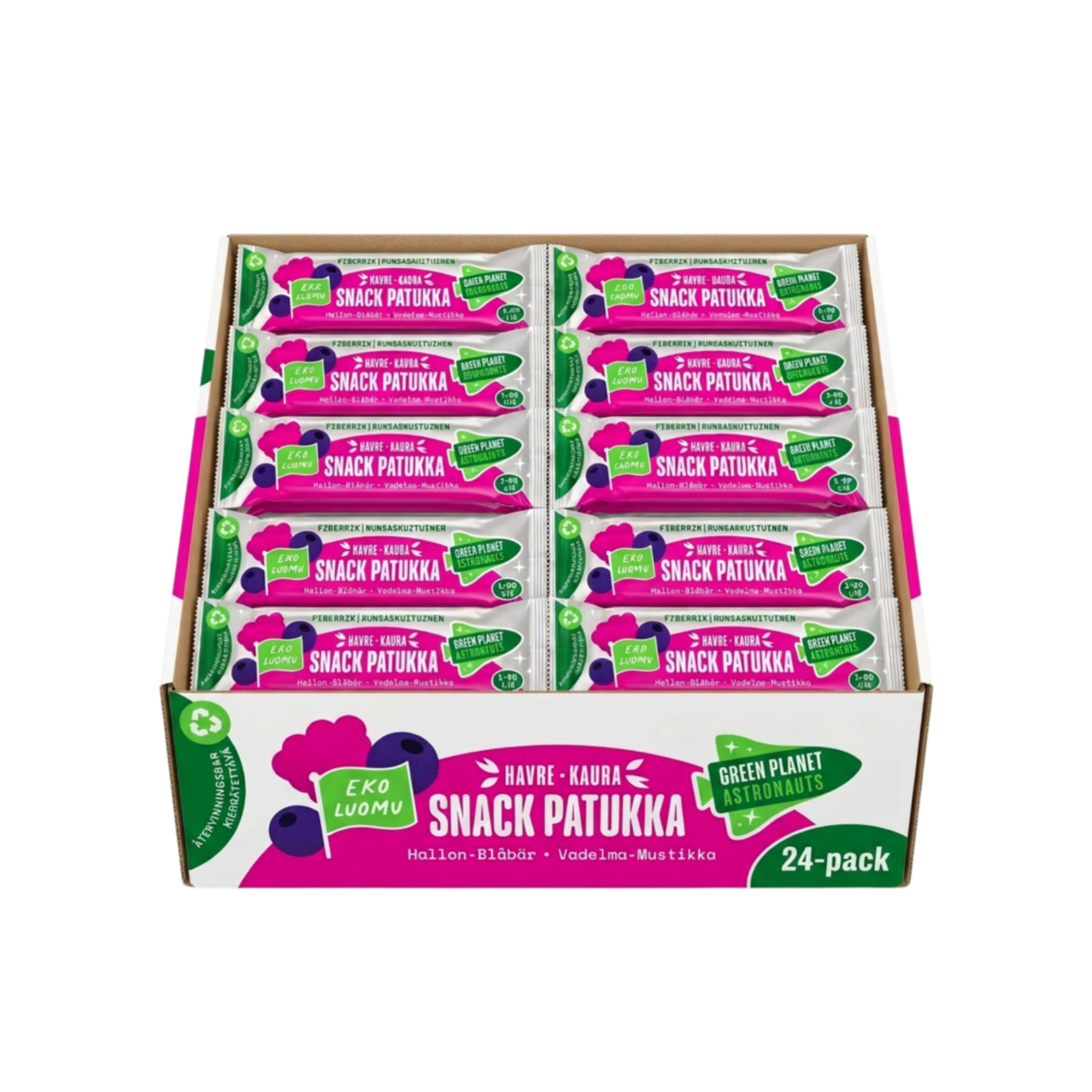 Haferriegel Schwarze Johannisbeere Bio 24 x 25g