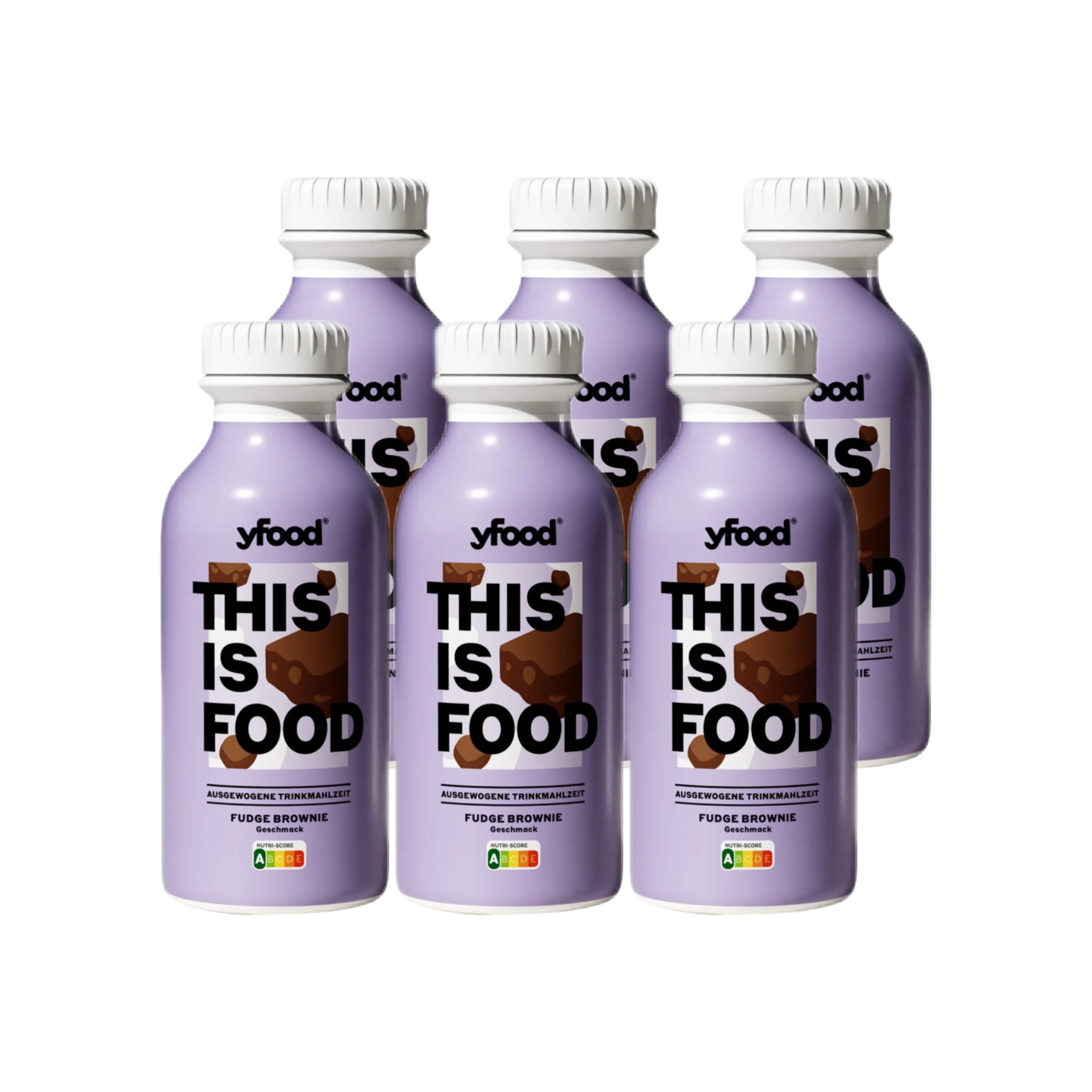 Trinkmahlzeit Fudge Brownie 6 x 500ml