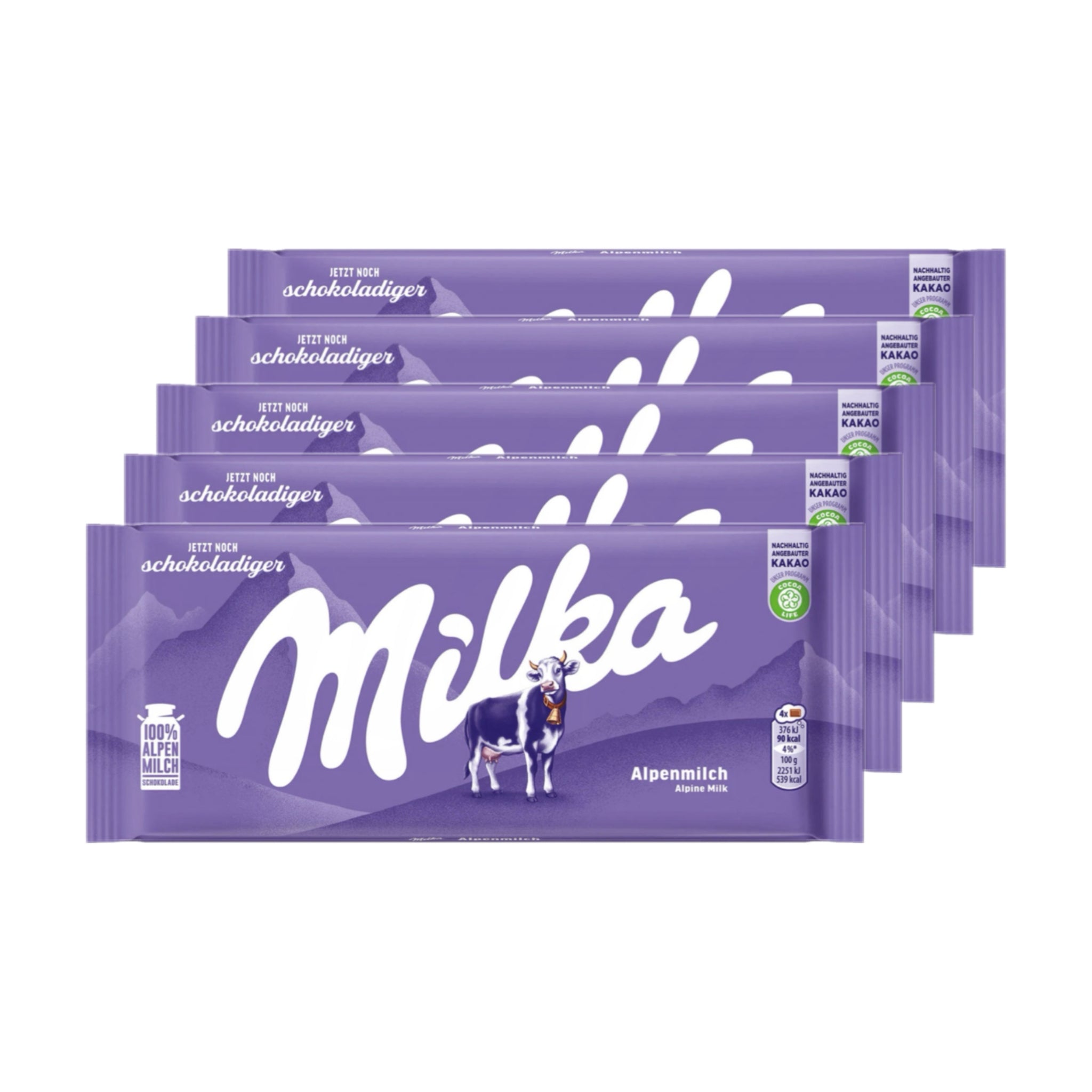 Milka Alpenmilch 5 x 90g