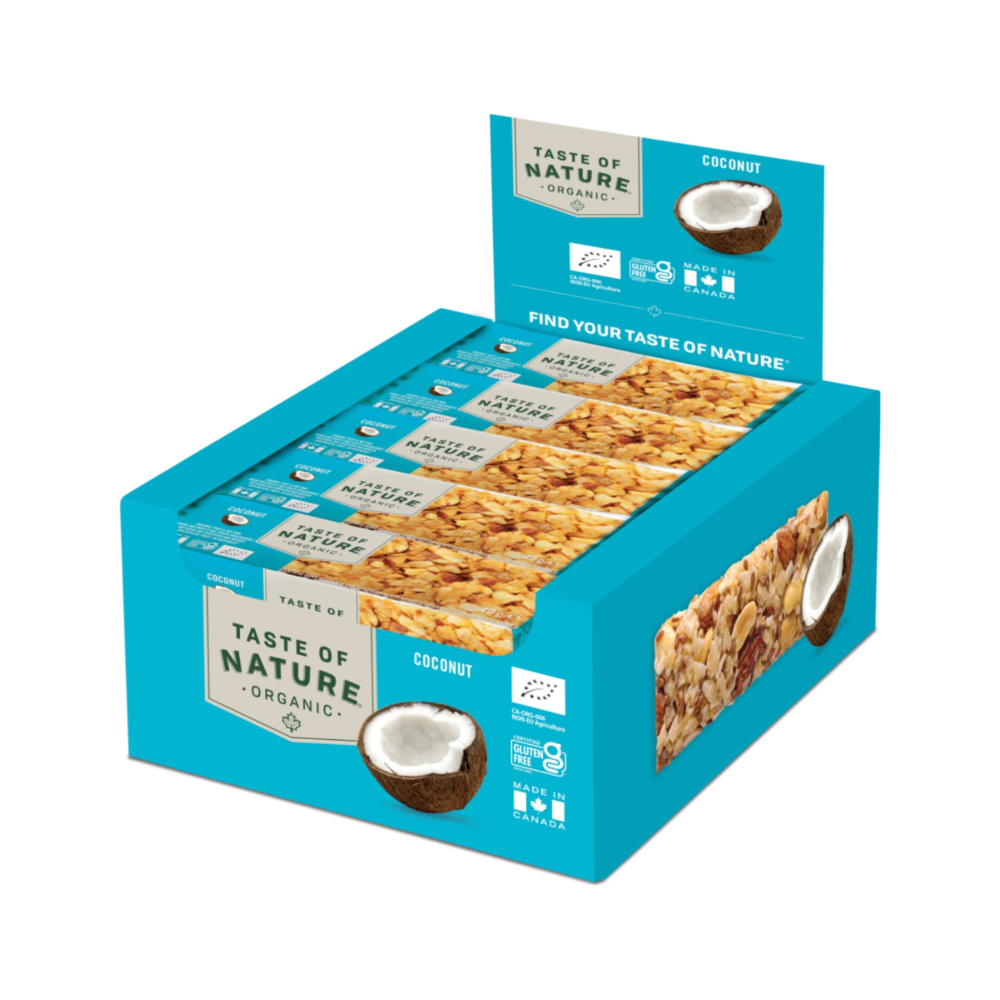 Riegel Coco Bio 16 x 40g