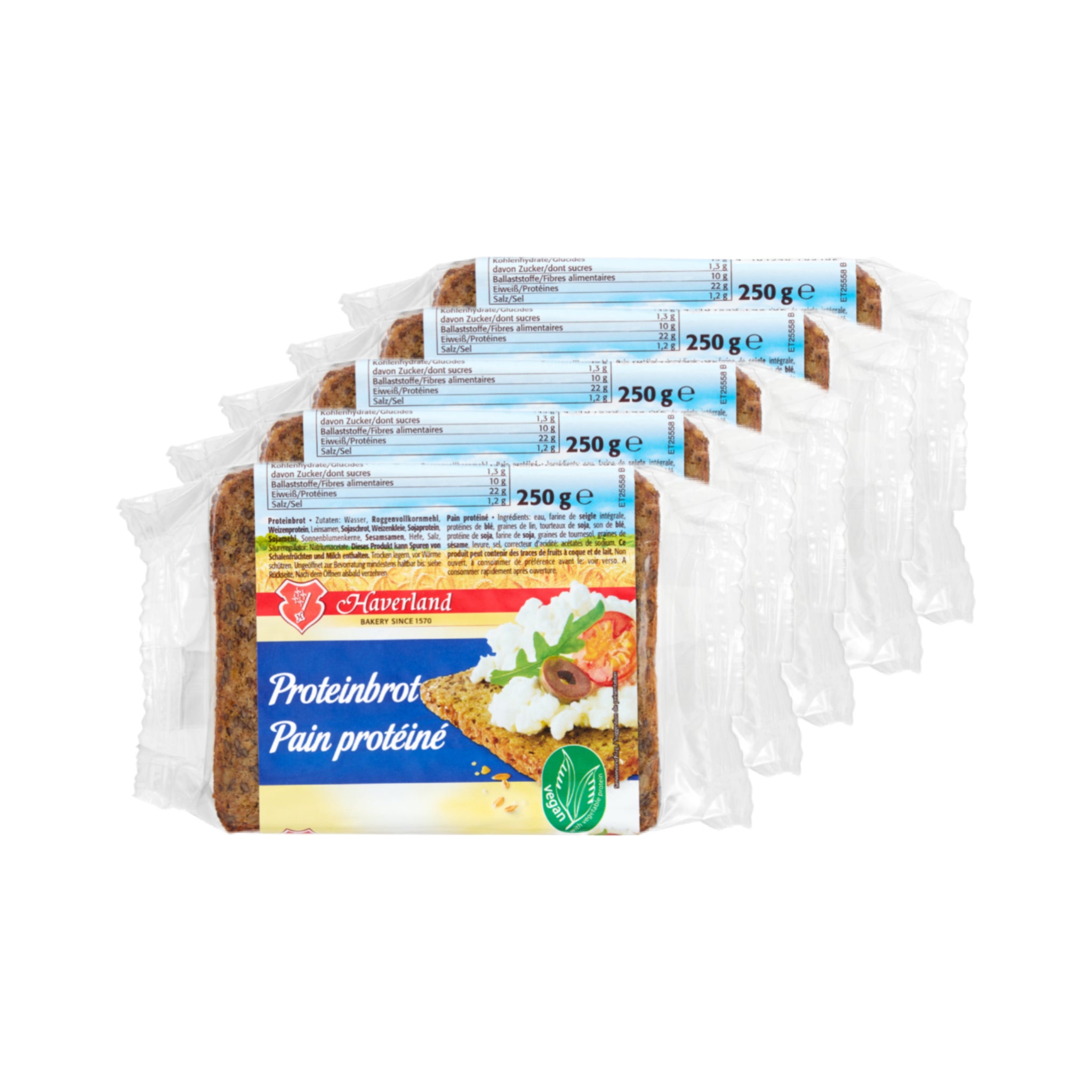 Proteinbrot 5 x 250g