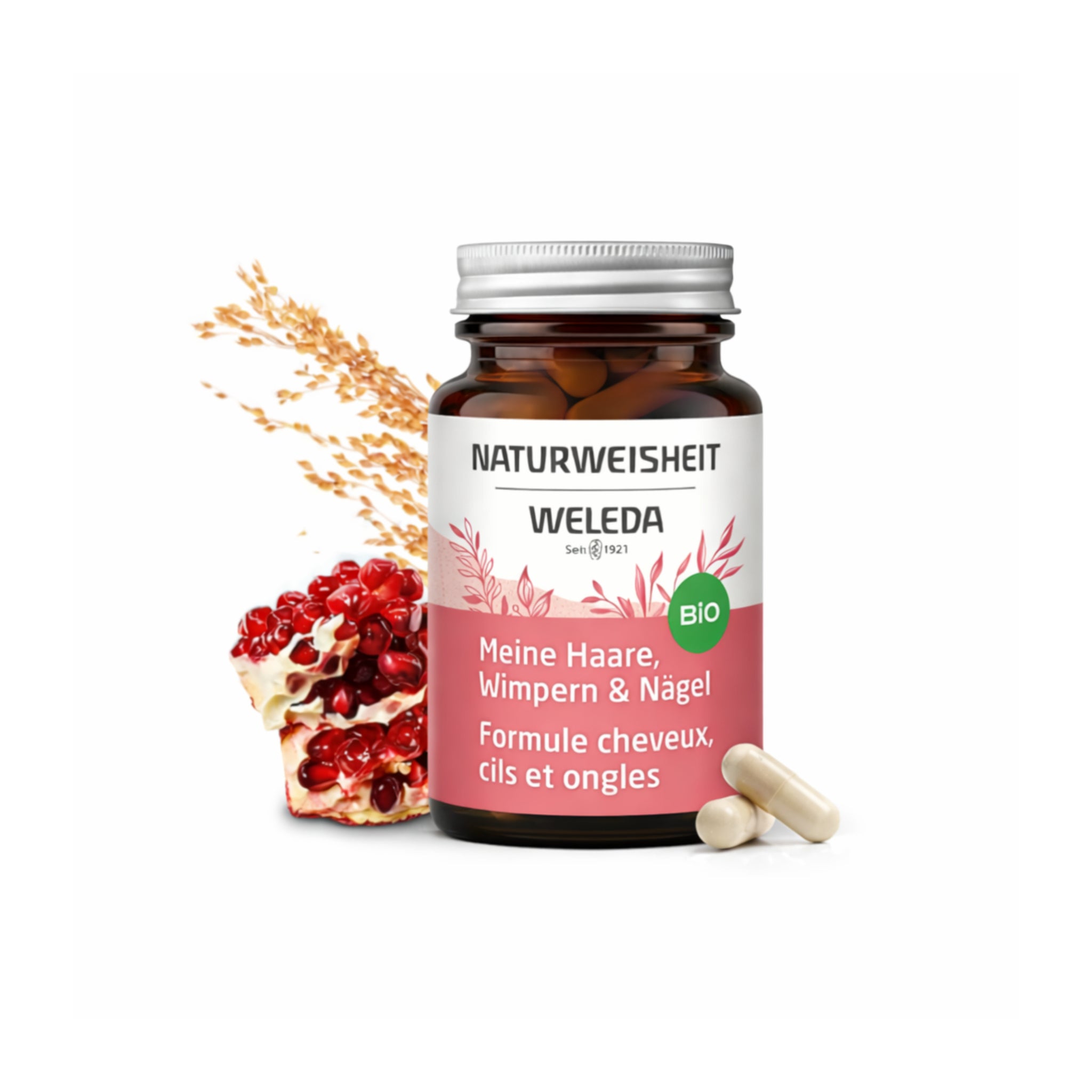 Naturweisheit Meine Haare, Wimpern & Nägel Bio - 46 Kapseln