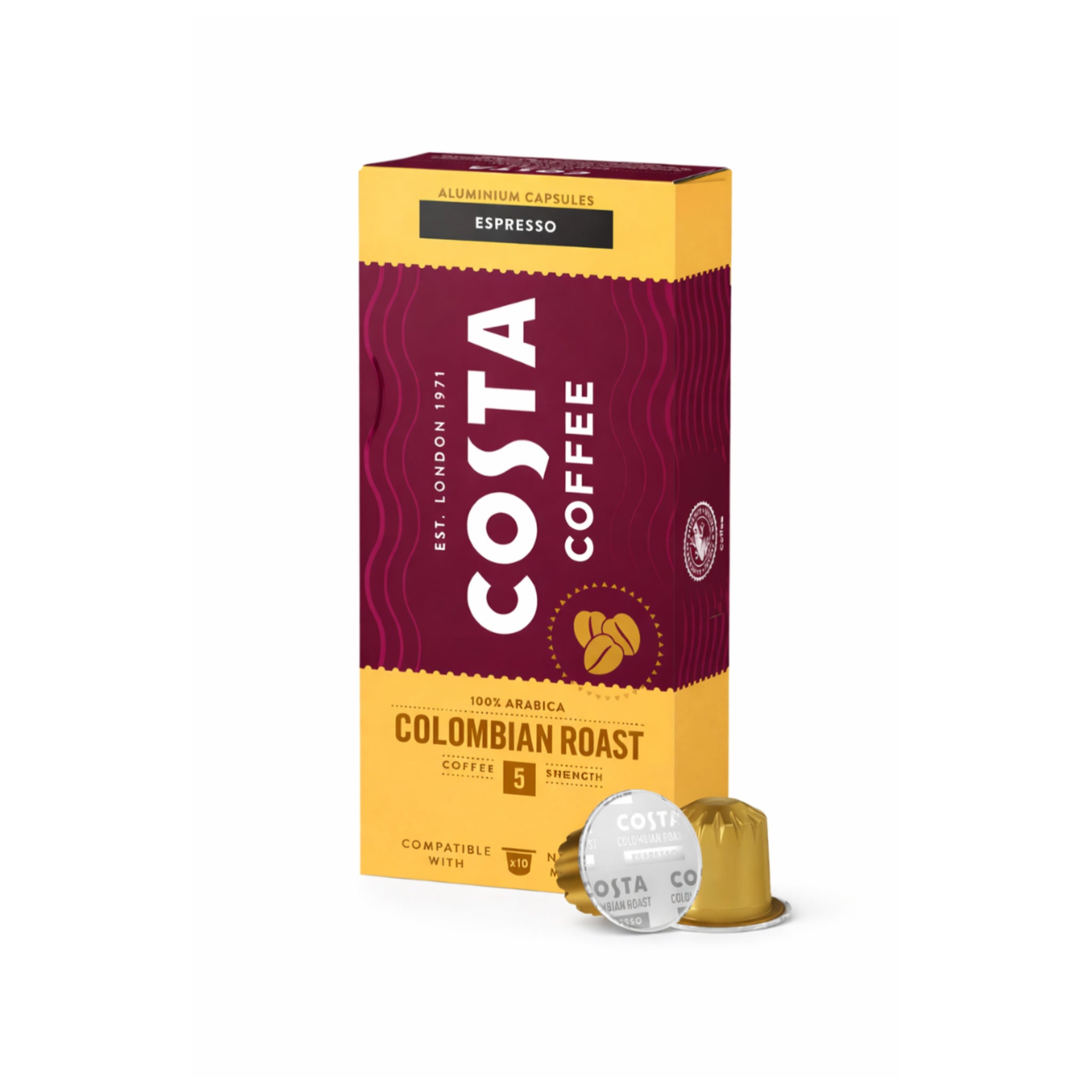 Kaffeekapseln Colombian Roast 10er Pack - 57g