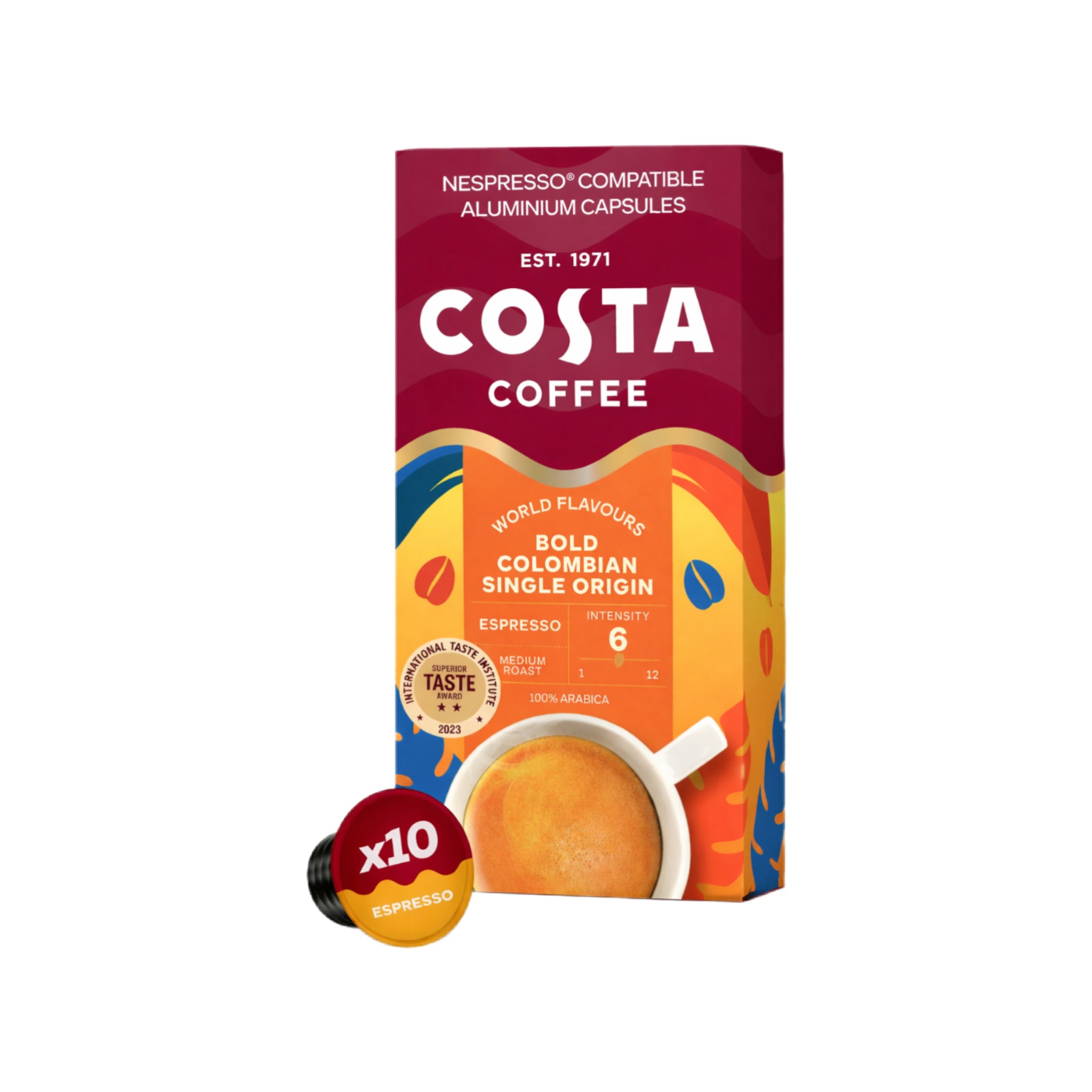Kaffeekapseln Bold Colombian Single Origin 10er Pack - 57g