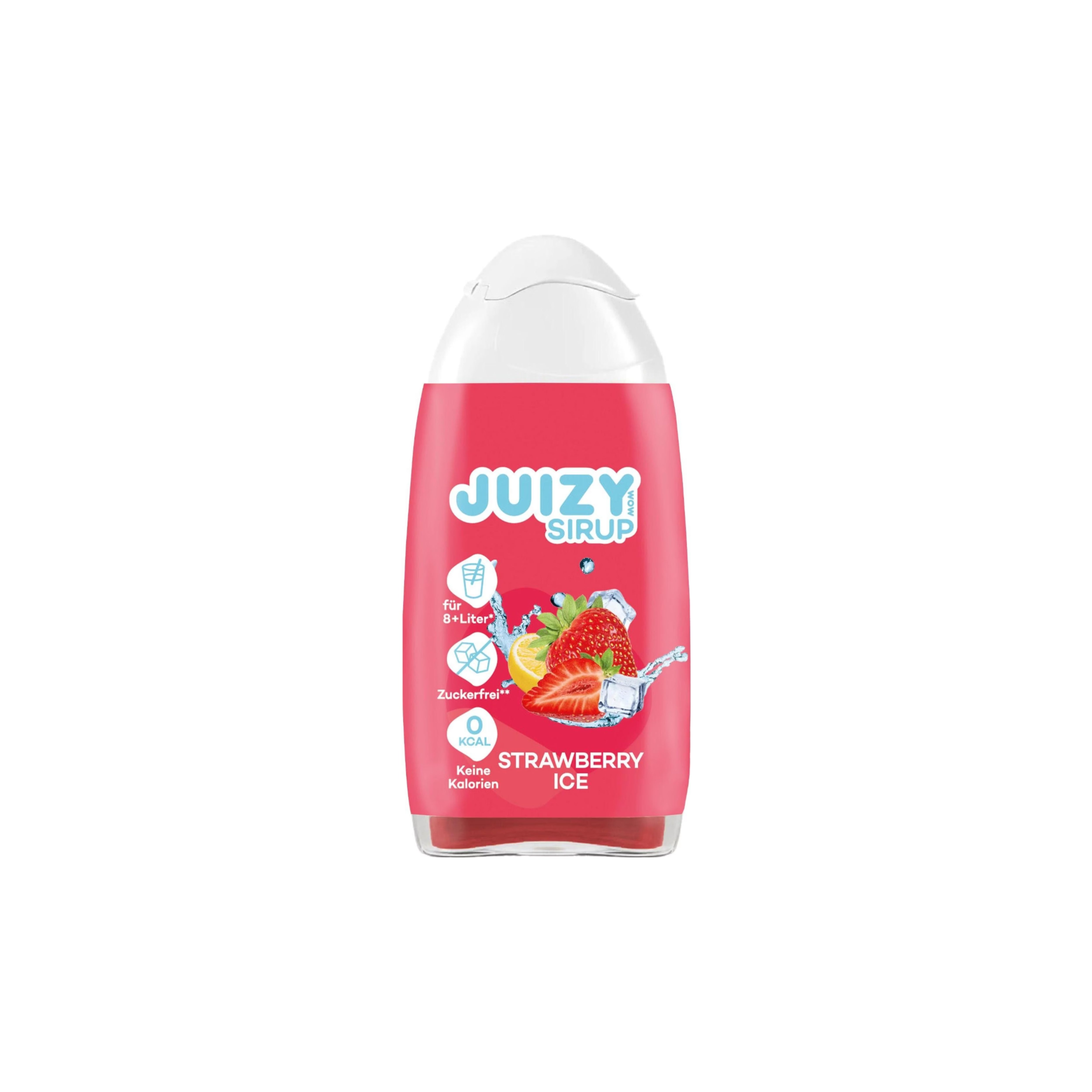 Juizy Sirup Zero - Strawberry Ice 65ml