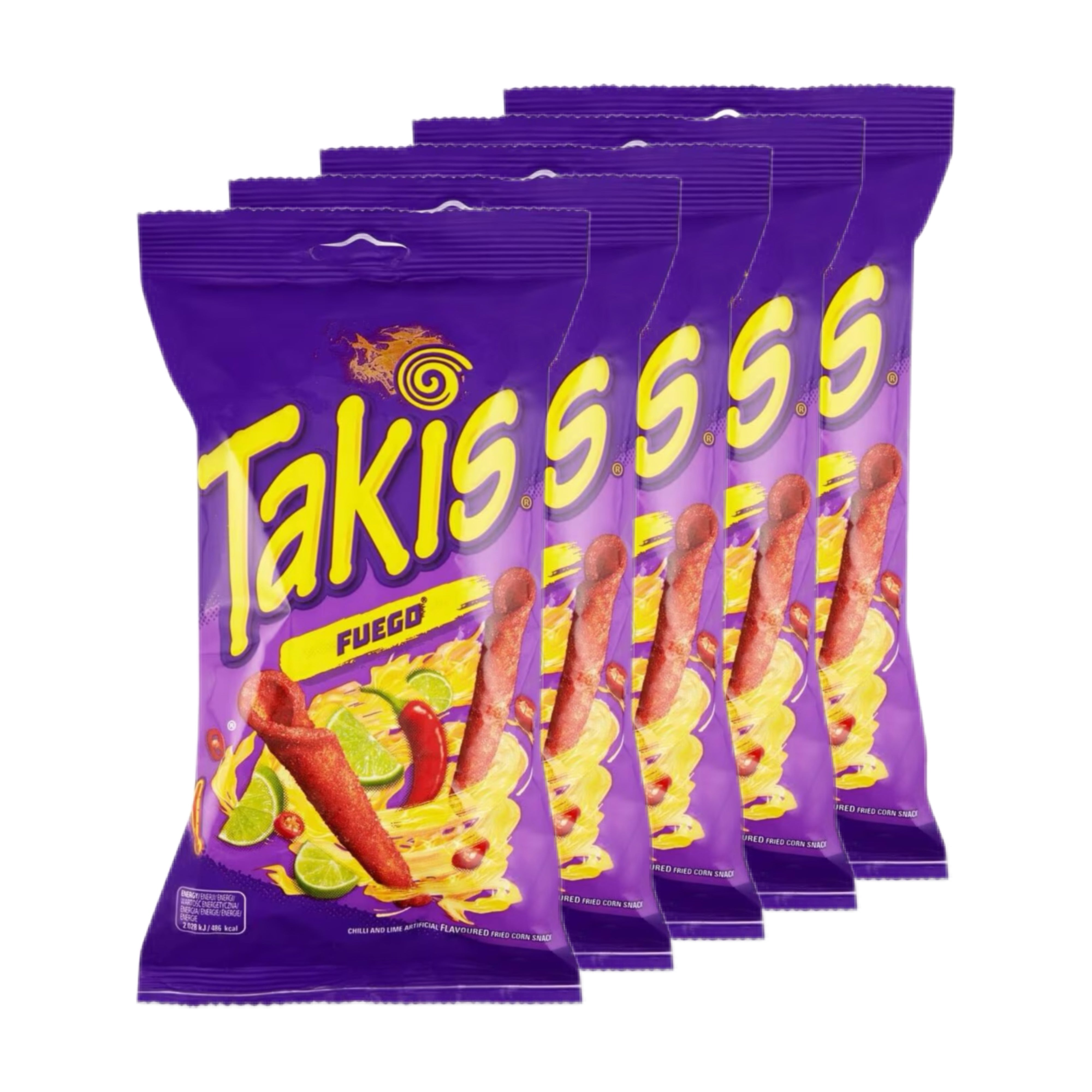 Takis Fuego Chips 5 x 100g