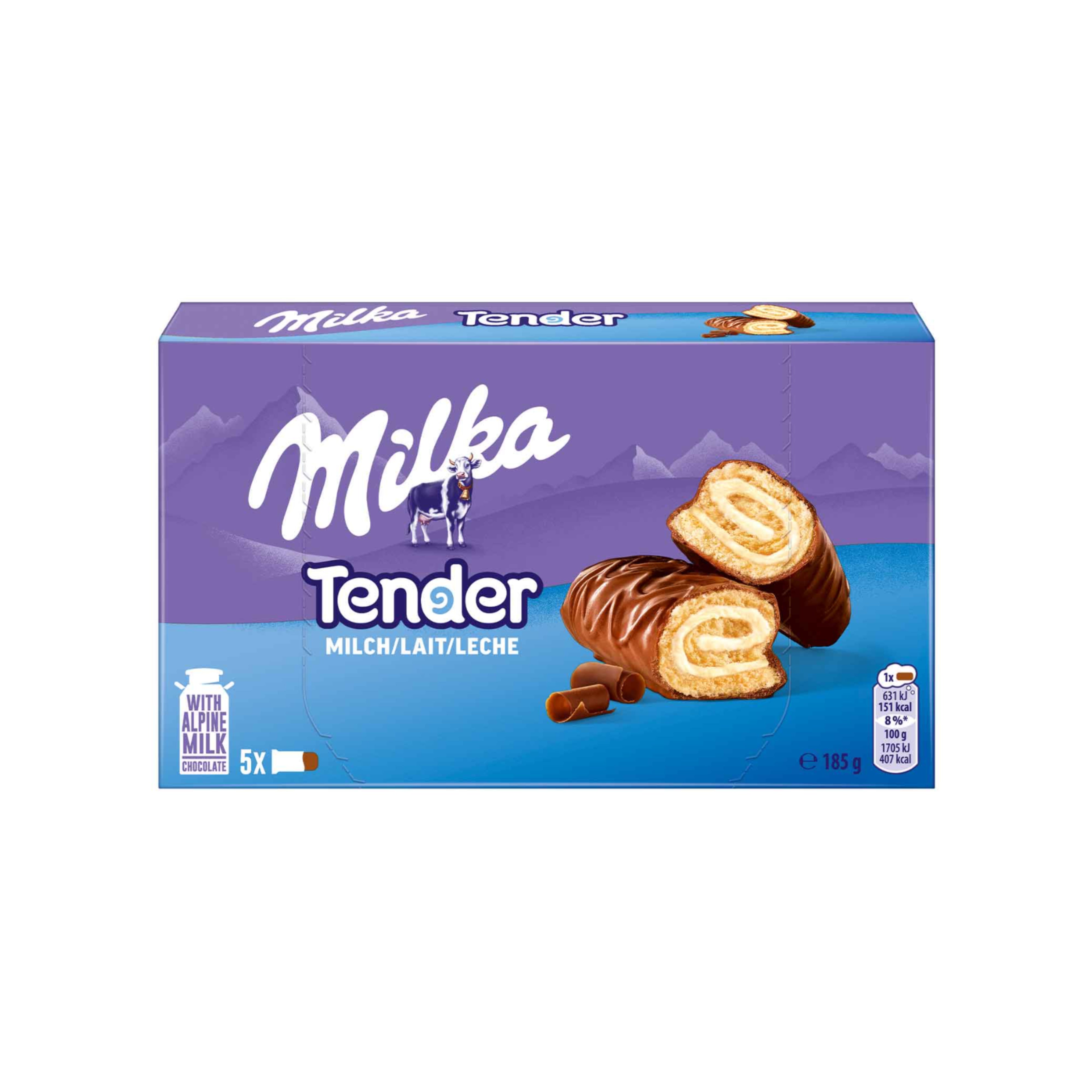Milka Tender Milk 185g