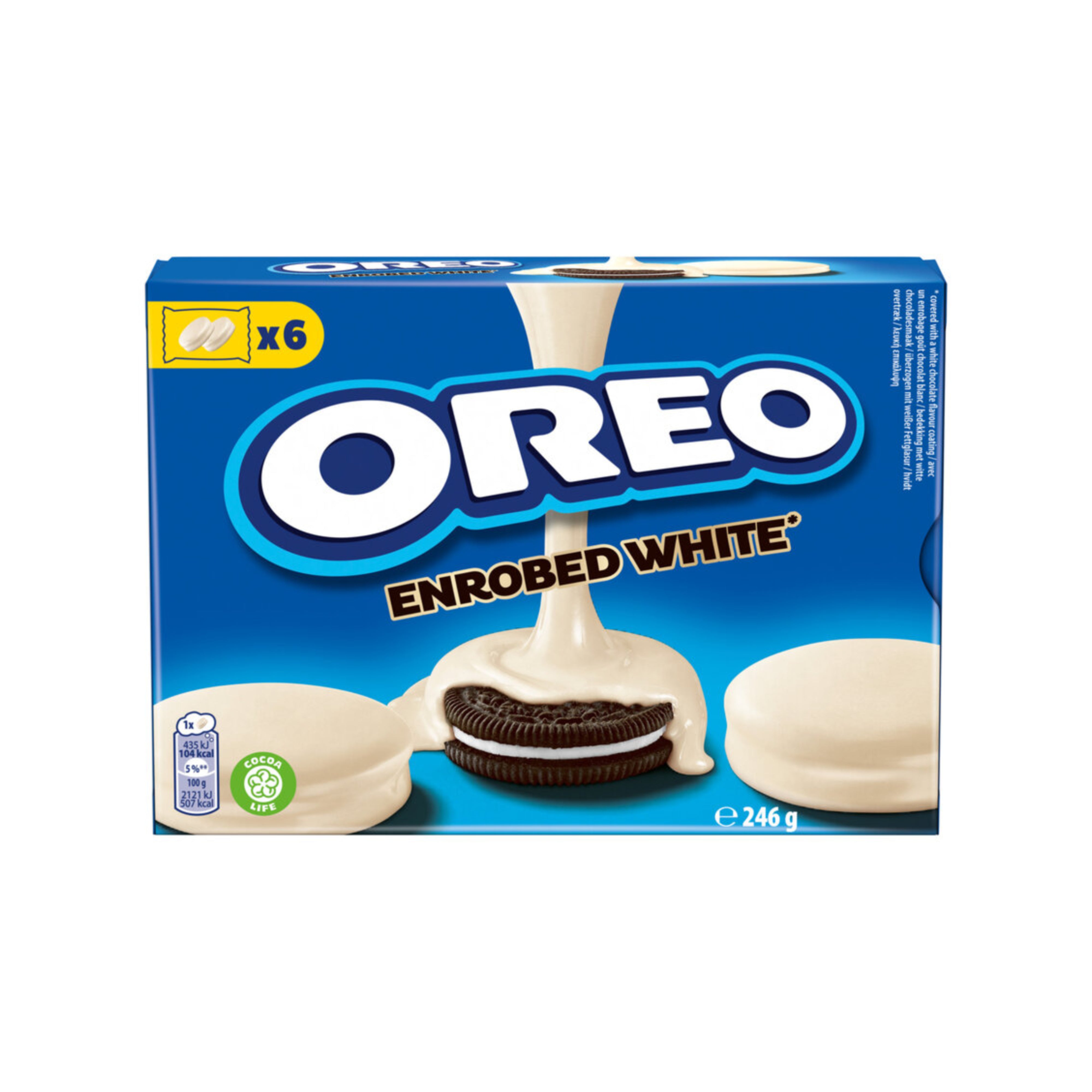 Oreo Enrobed White 246g