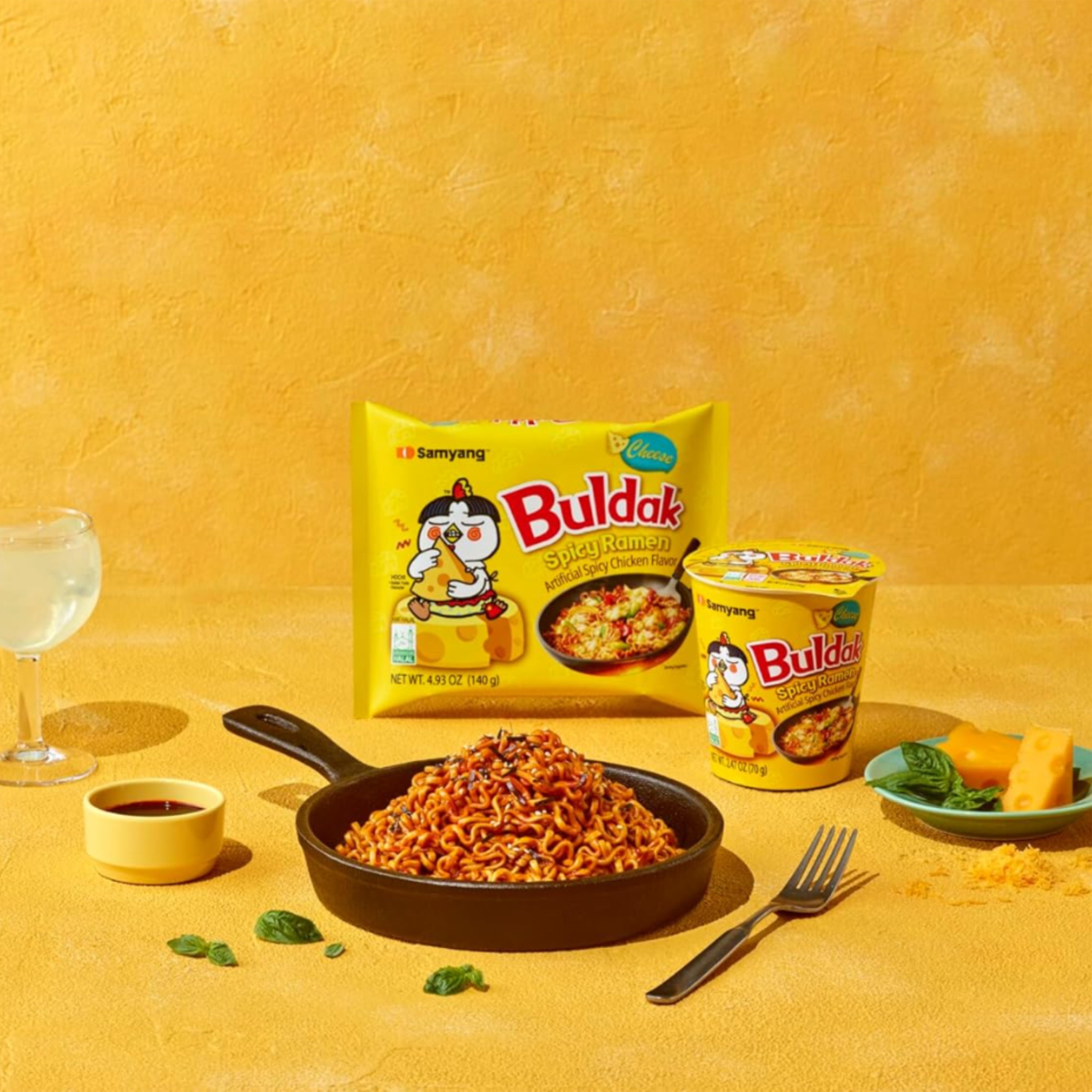 Ramen - Buldak Hot Chicken Cheese Cup 70g