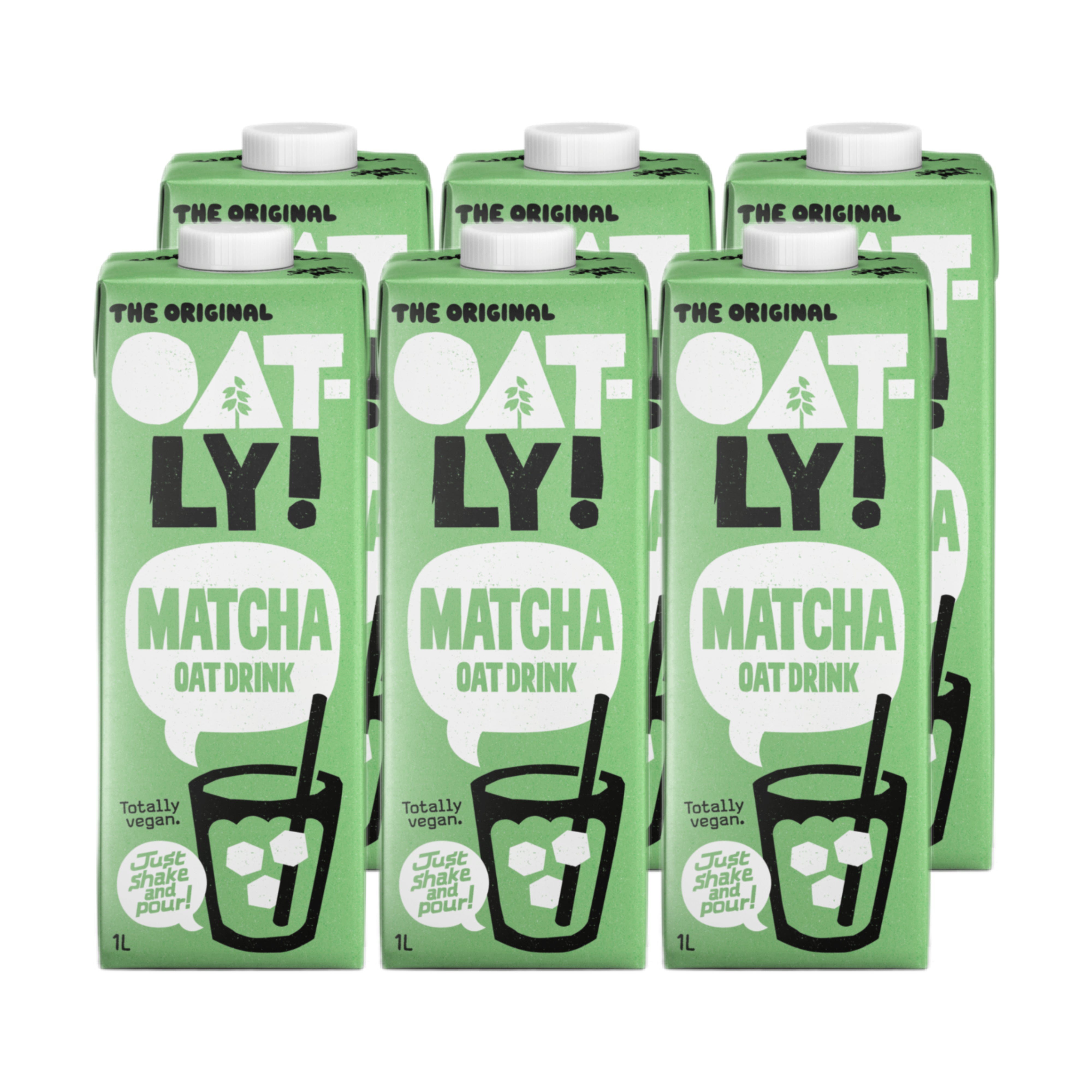 Oatly Matcha Haferdrink 6 x 1l