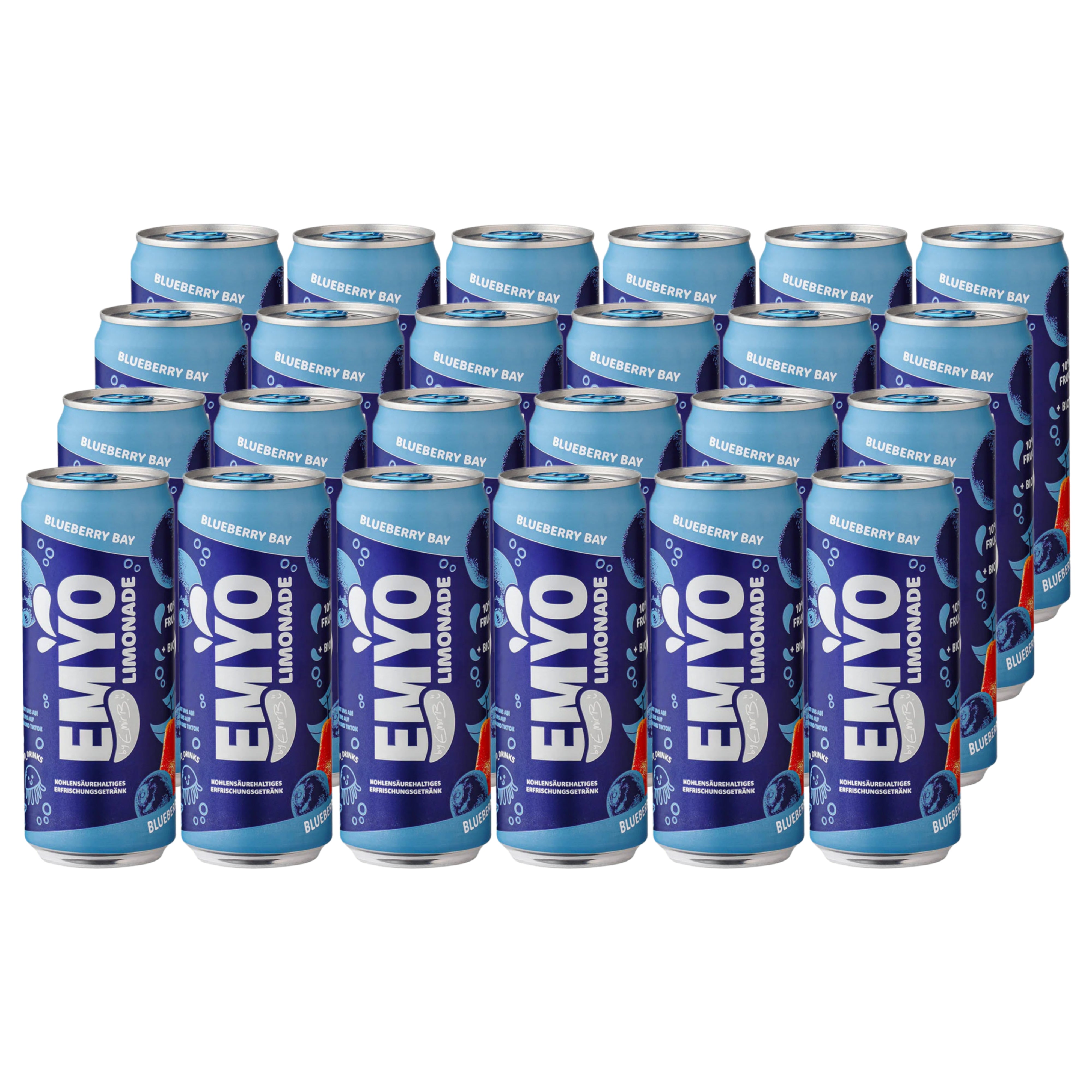 EMYO Limonade Blueberry Bay 24 x 330ml