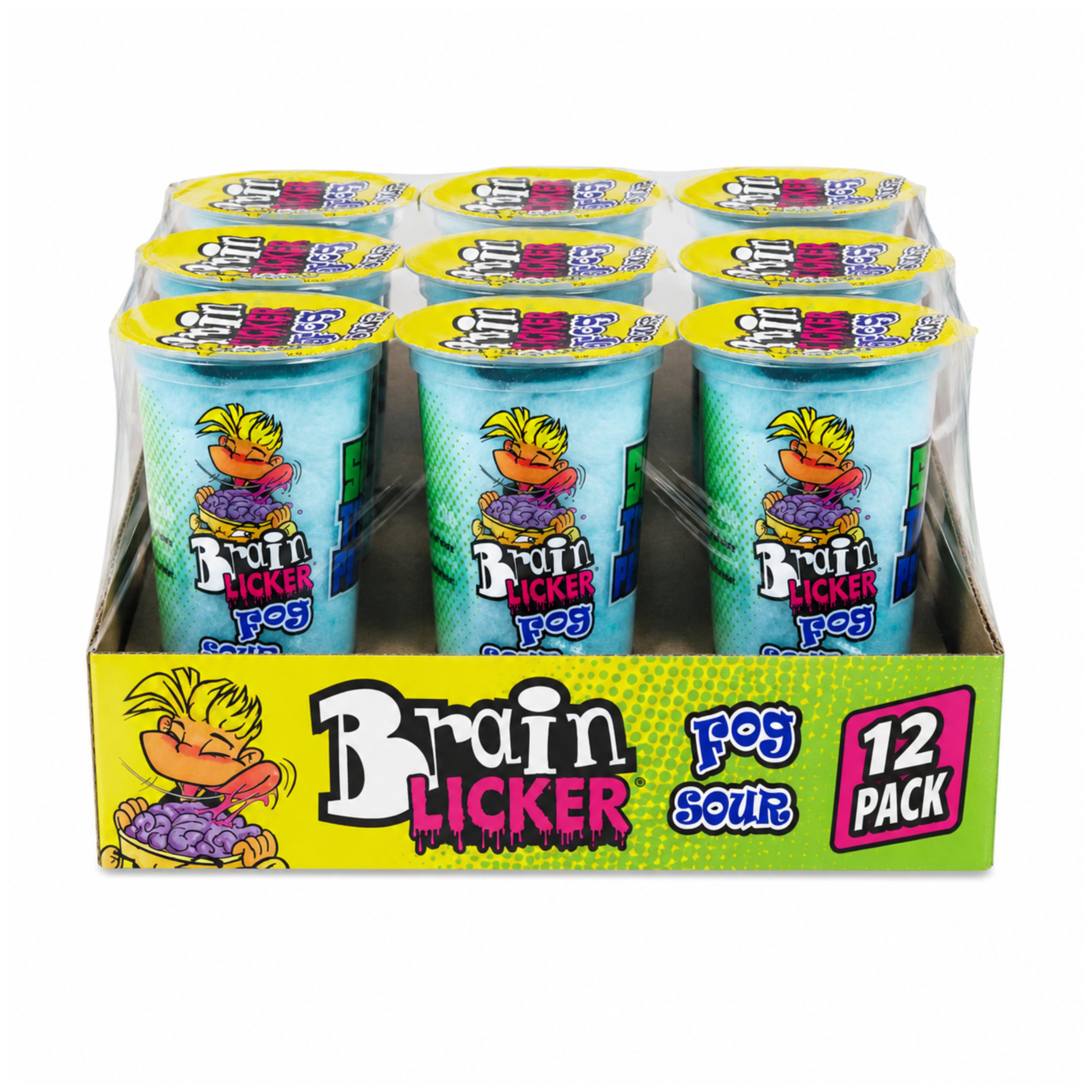 Brain Licker Saure Zuckerwatte 12 x 20g