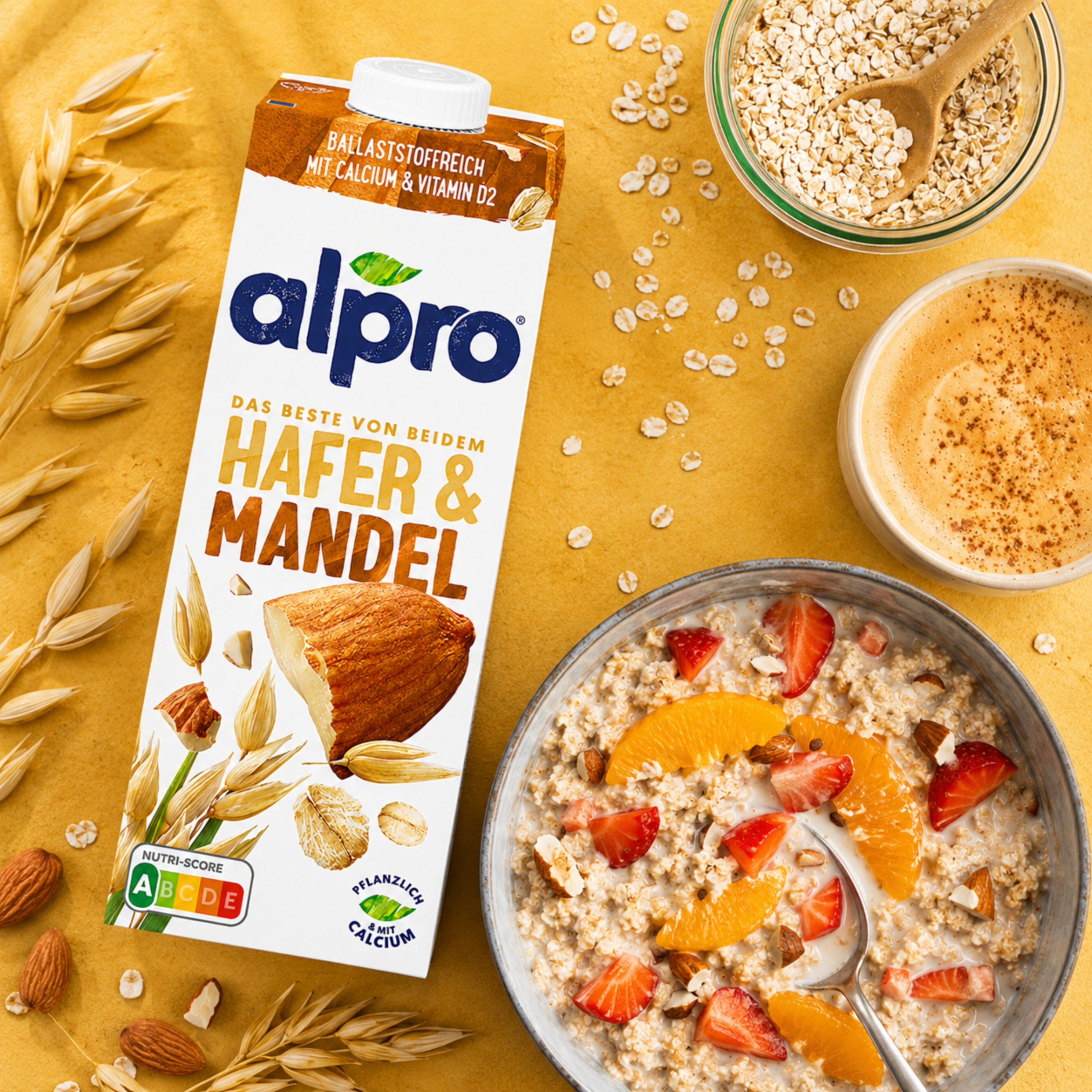 Alpro Hafer & Mandel Drink 1l