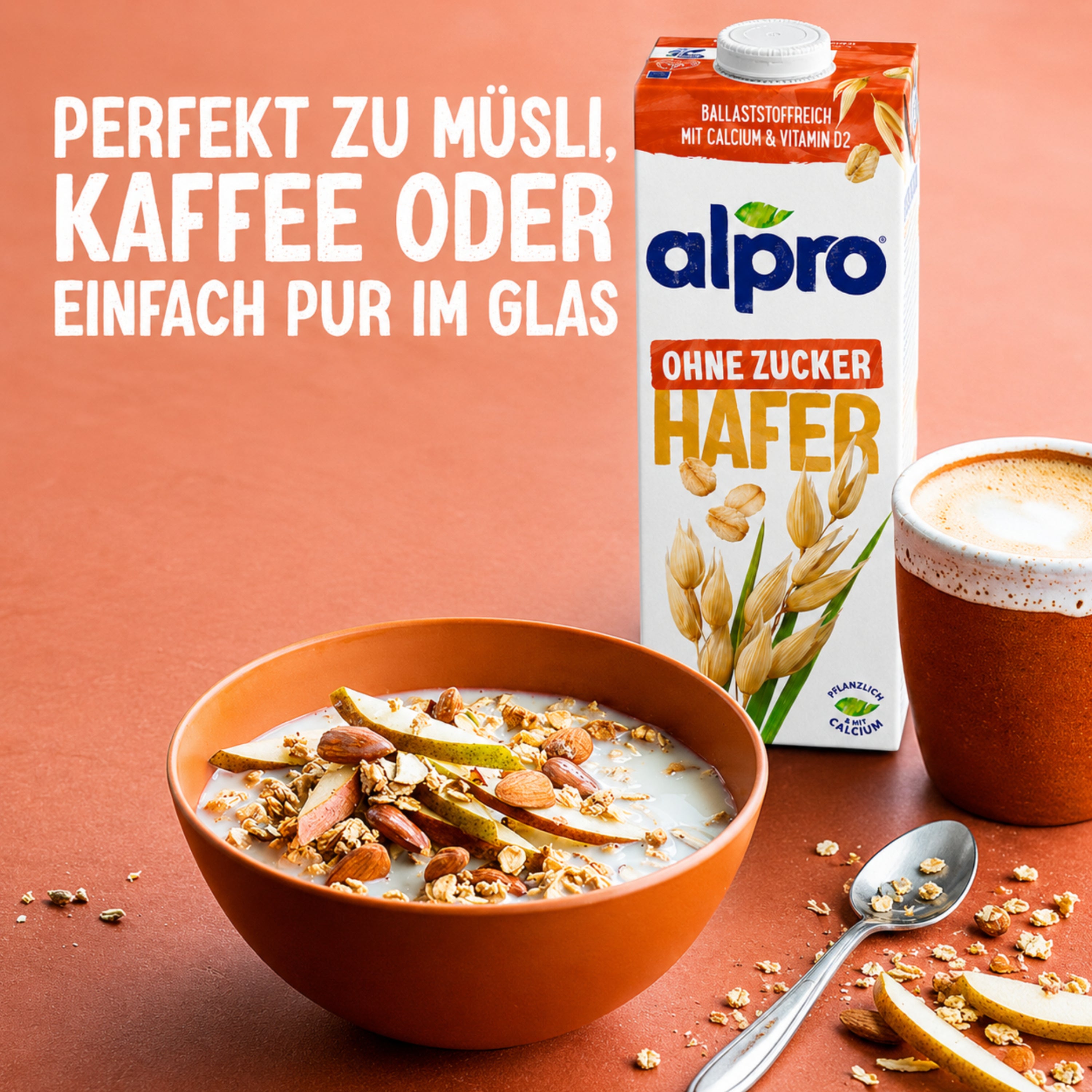 Alpro Haferdrink ohne Zucker 1l