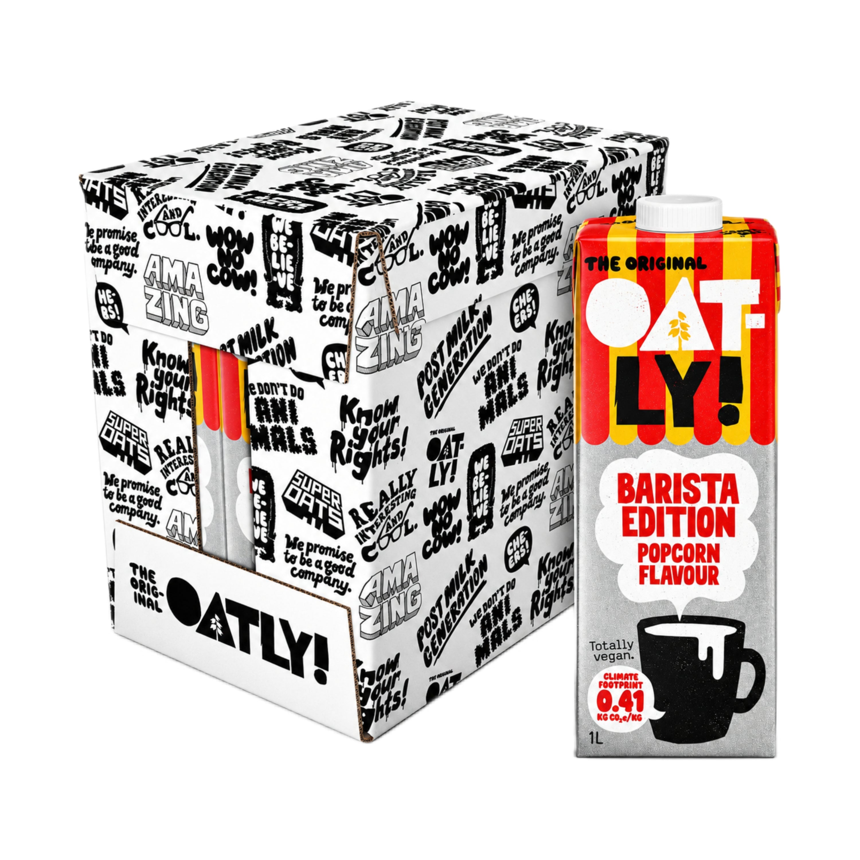 Oatly Barista Edition Popcorn Flavor 6 x 1l