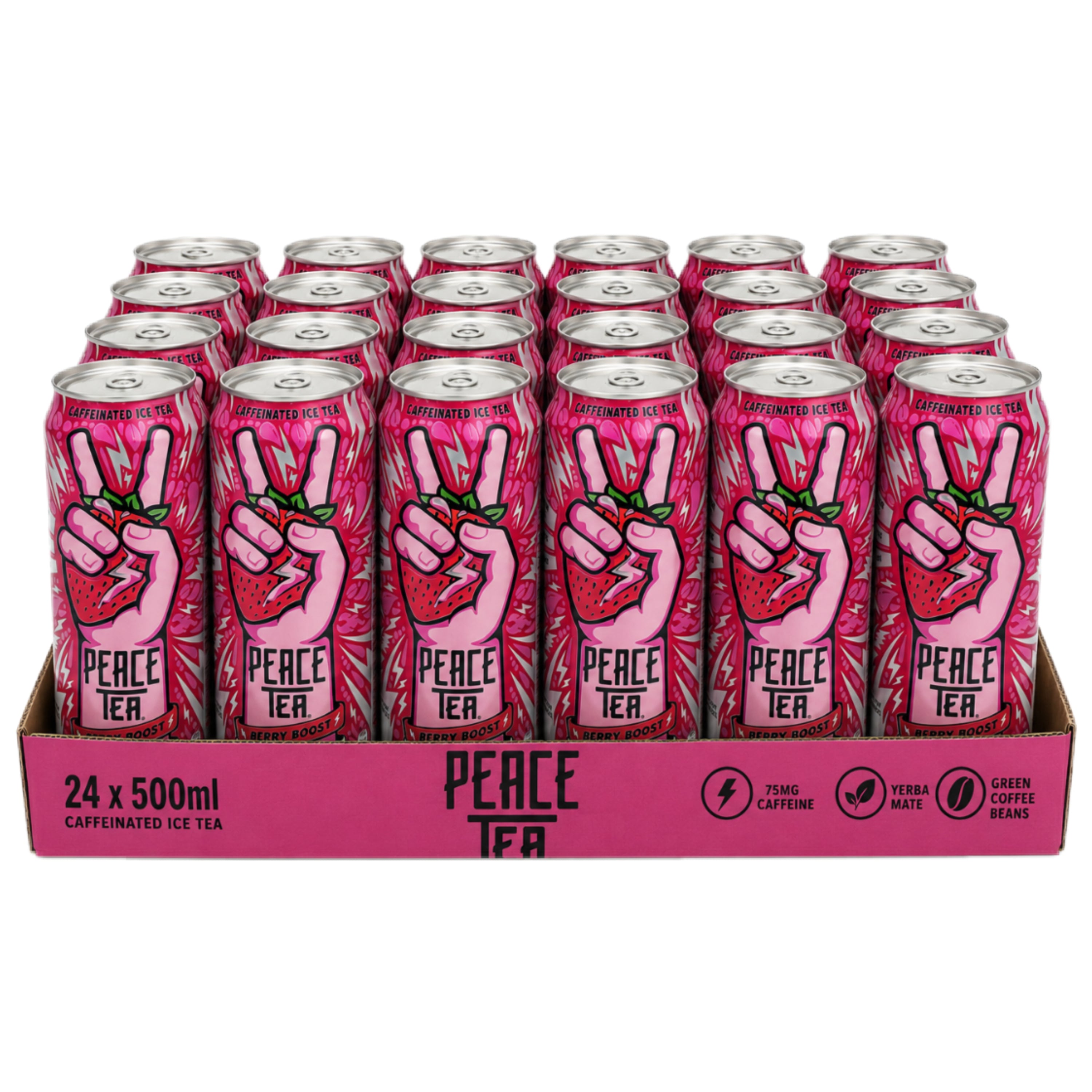 Peace Tea Berry Boost 24 x 500ml