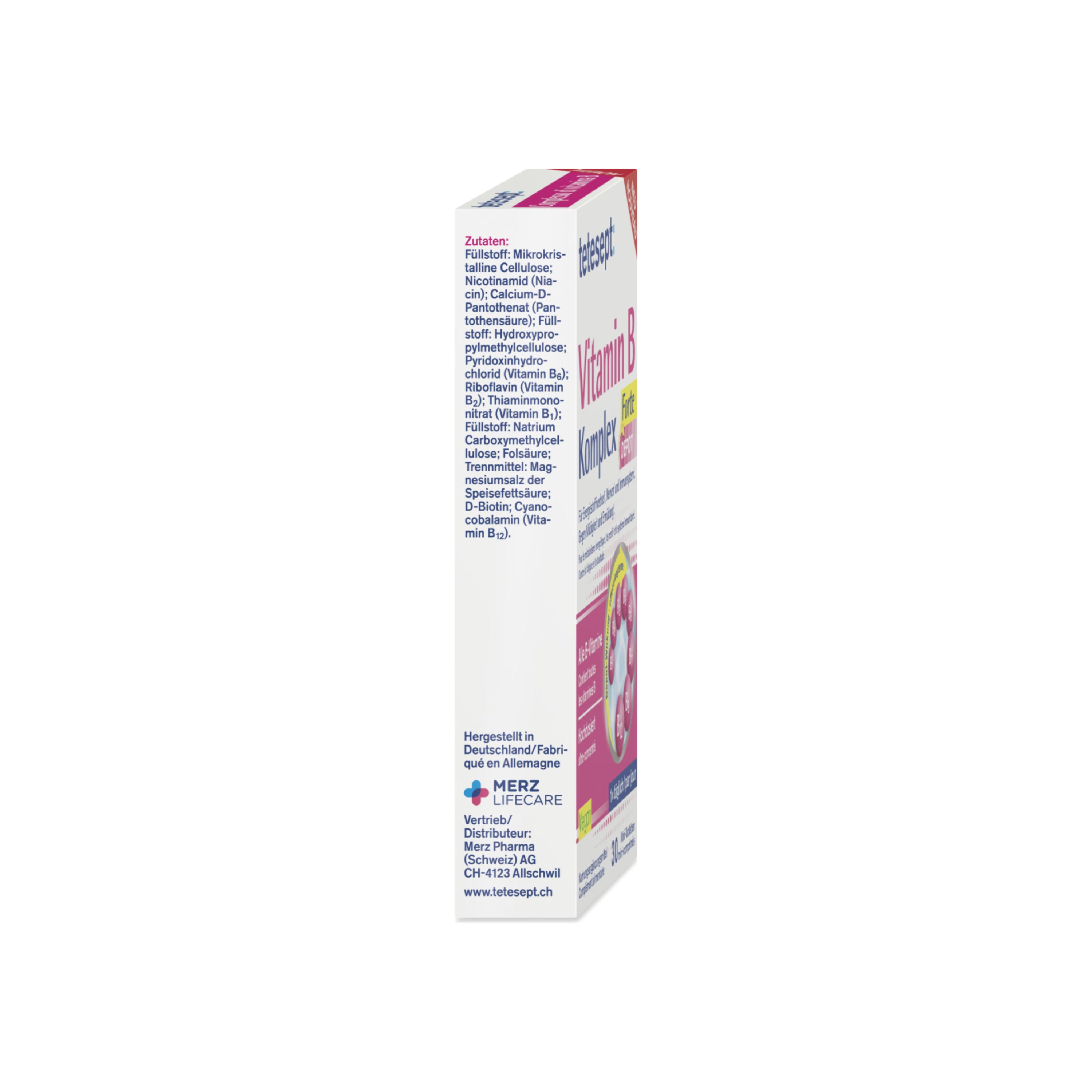 Vitamine B Complexe forte - 30 comprimés