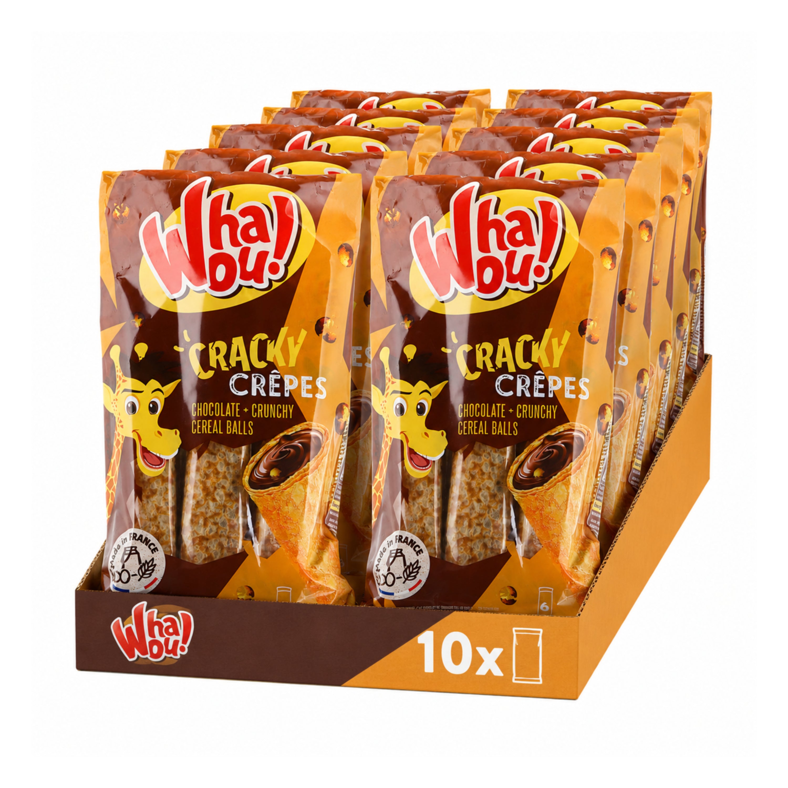 Crêpes chocolat et céréales 10 x 192g