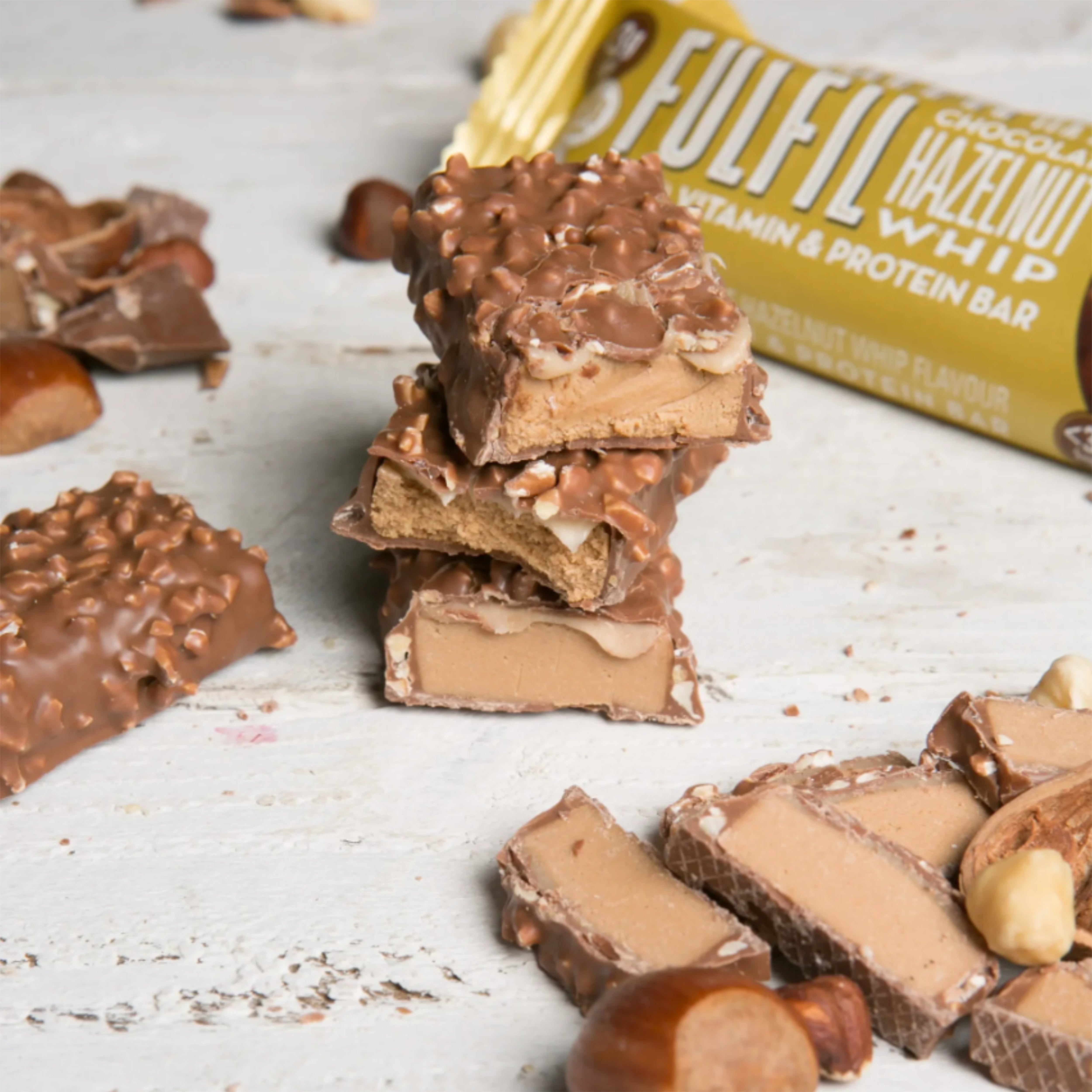 Barre protéinée chocolat noisette 55g