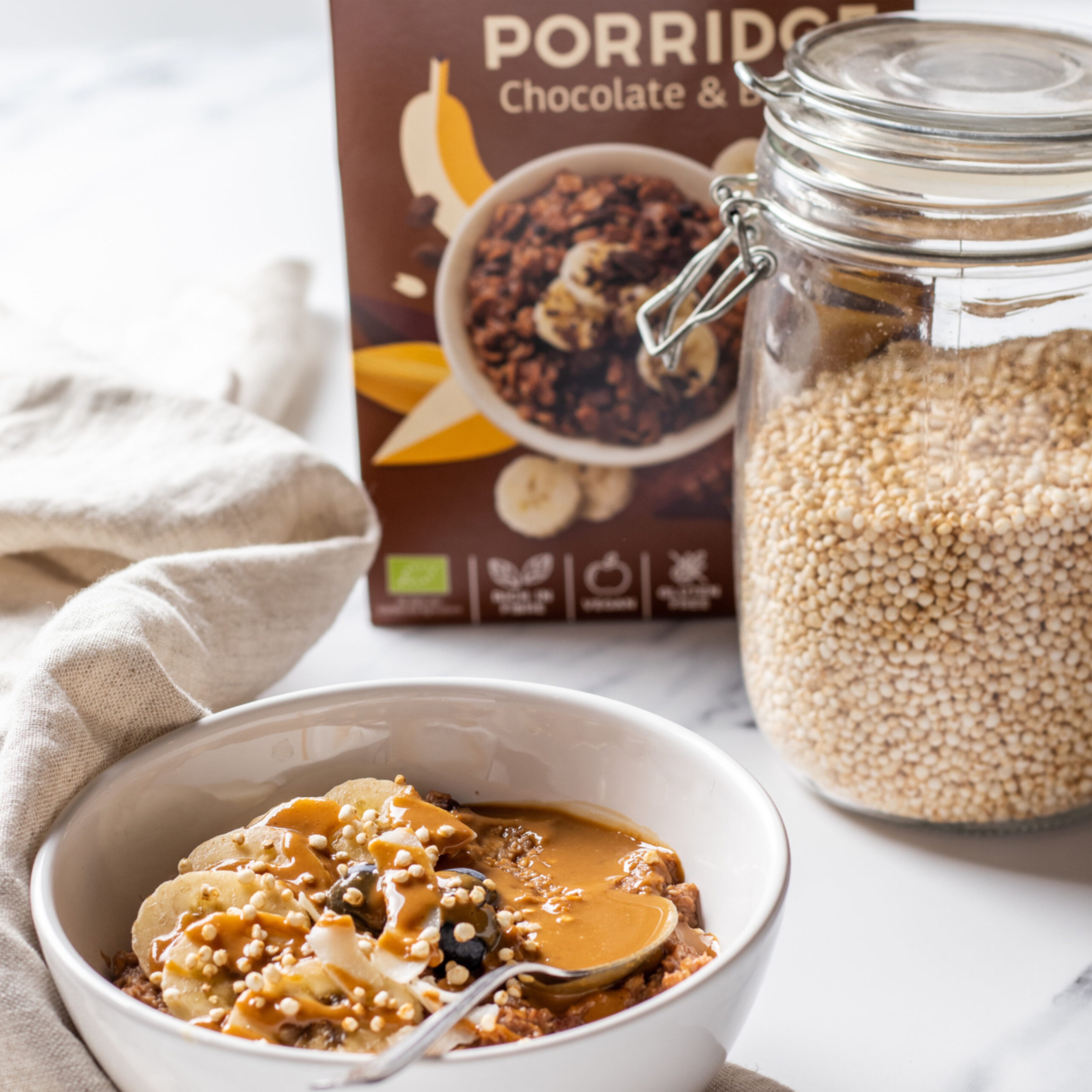 Porridge Chocolate & Banana Organic 400g