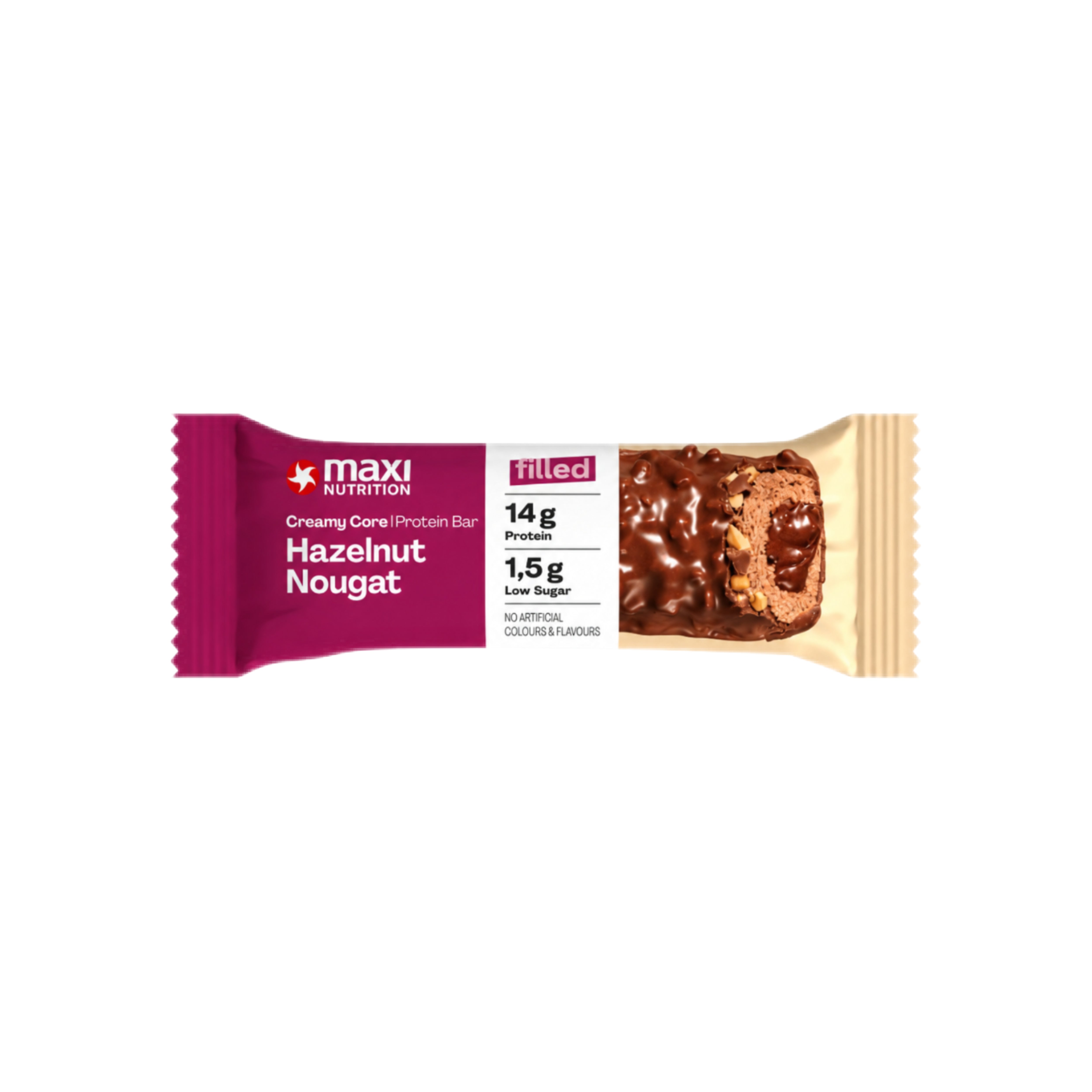Protein Riegel Creamy Core - Hazelnut Nougat 12 x 45g