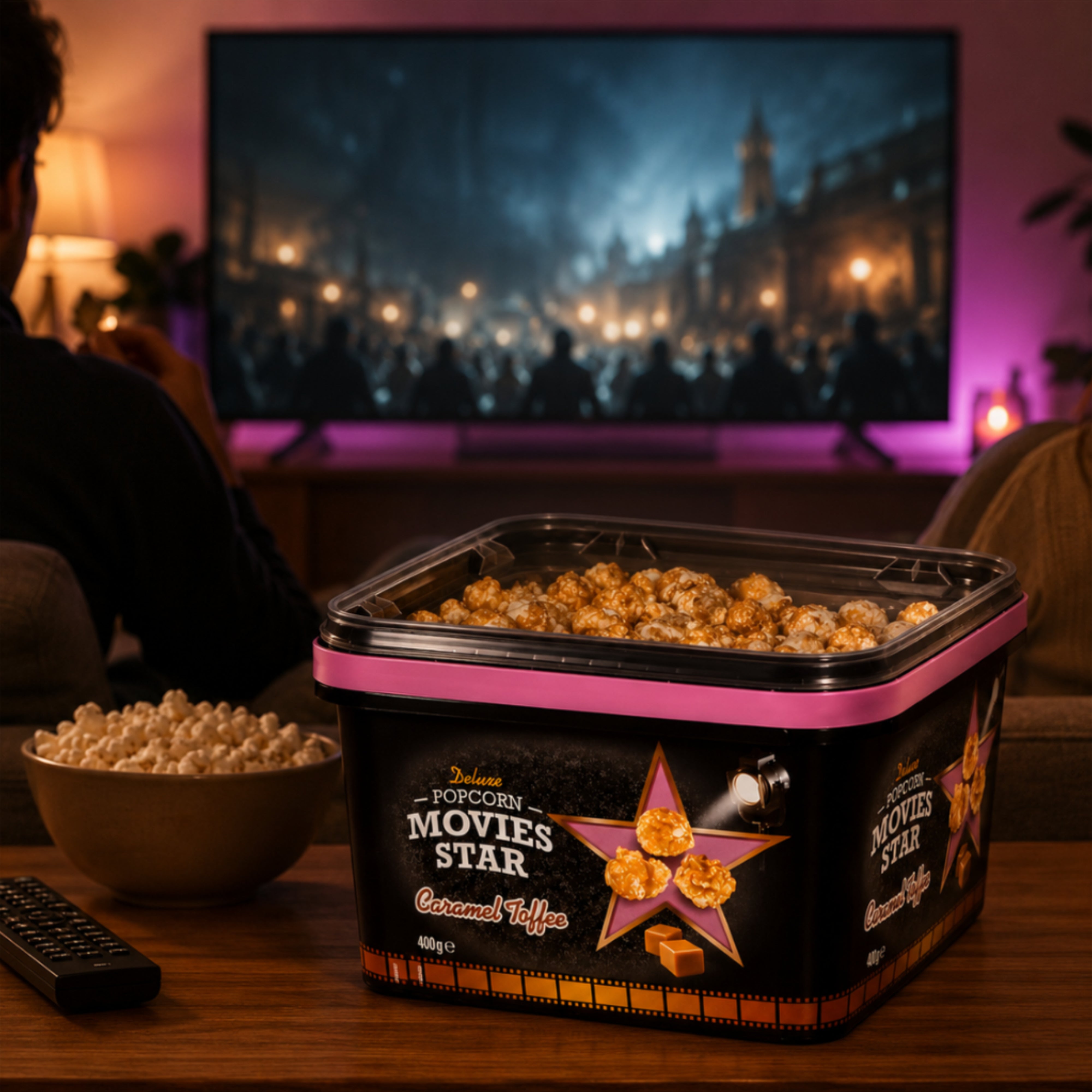 Popcorn Caramel Toffee 400g