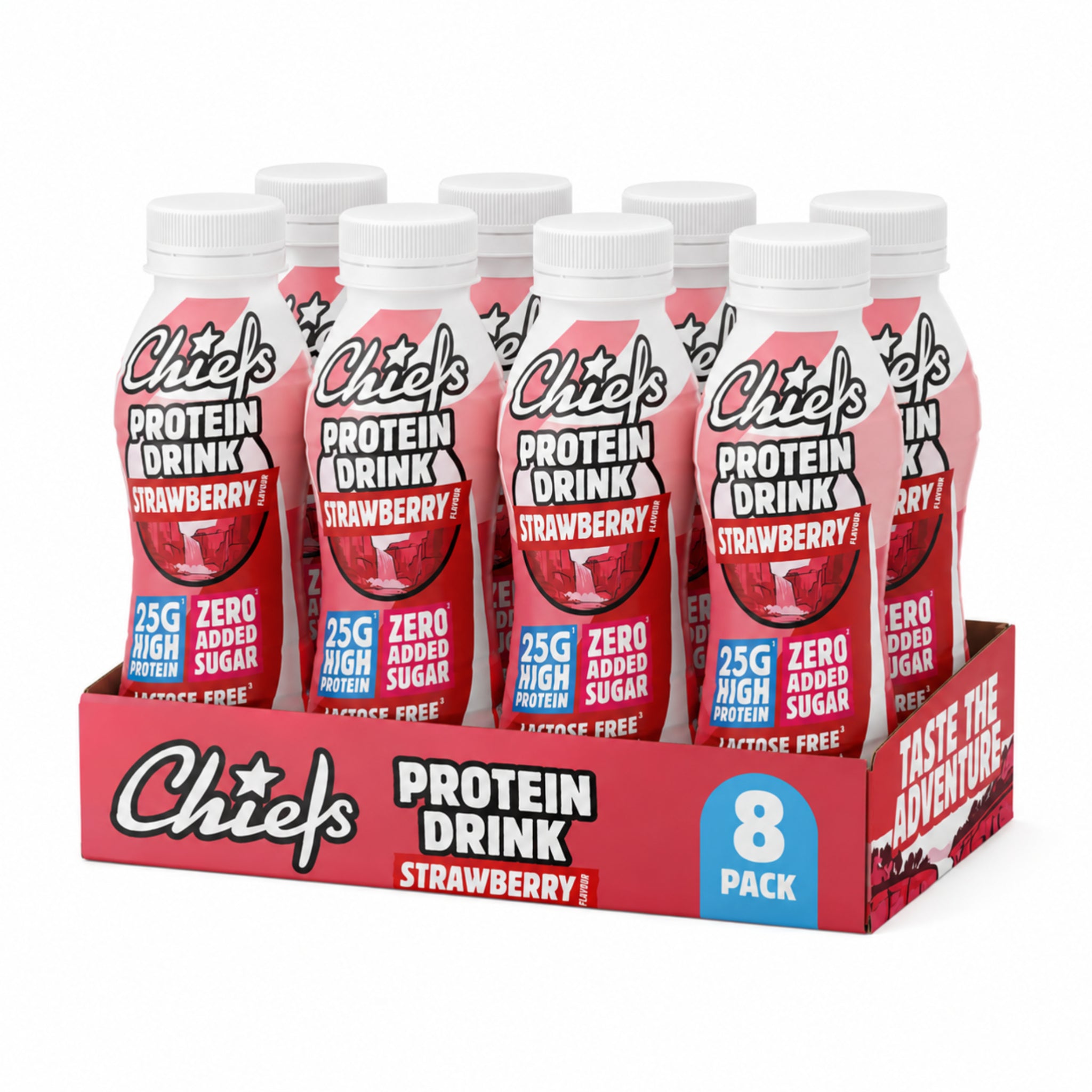 Protein Drink Strawberry Berry Falls 8 x 330ml