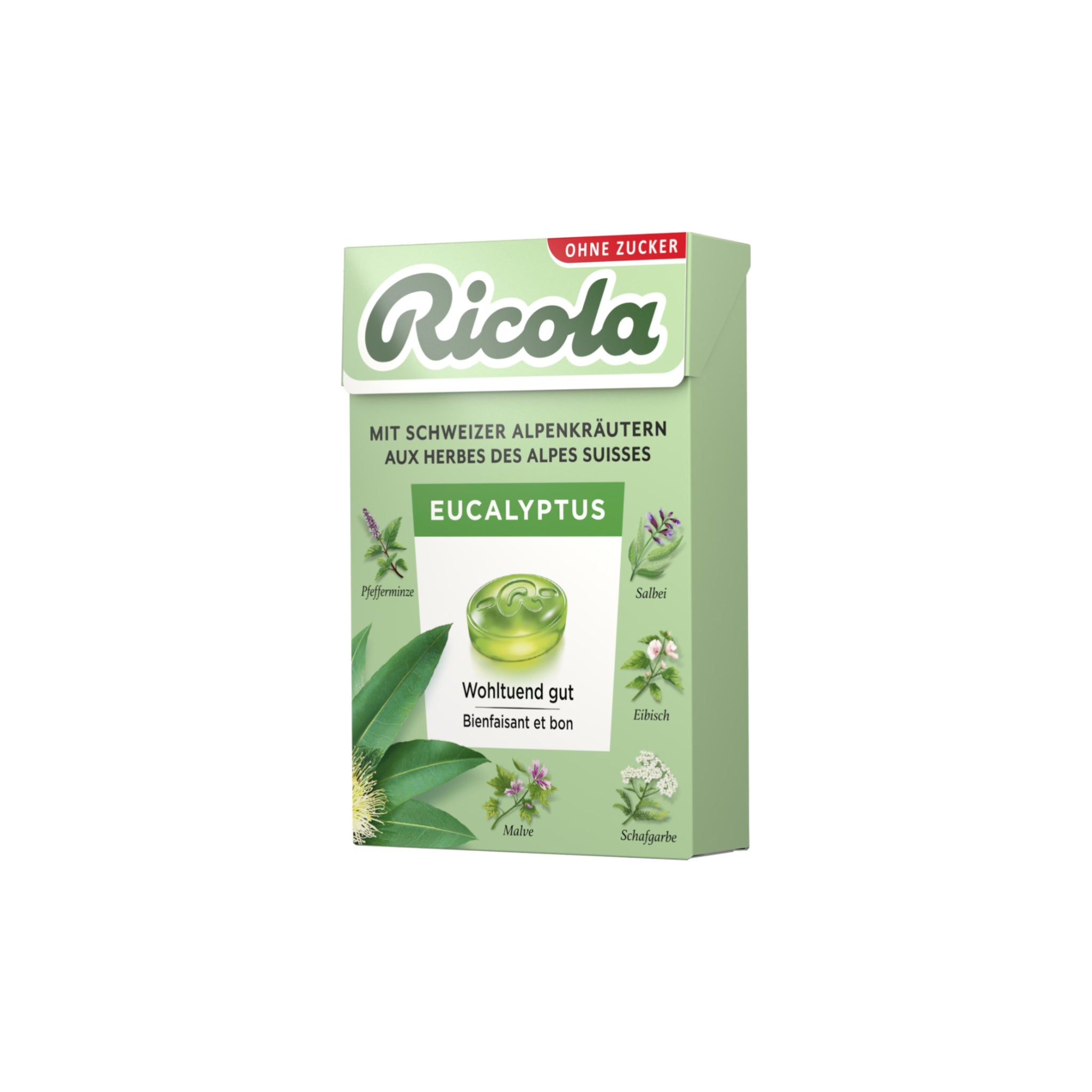 Ricola Eukalyptus - zuckerfrei 20 x 50g